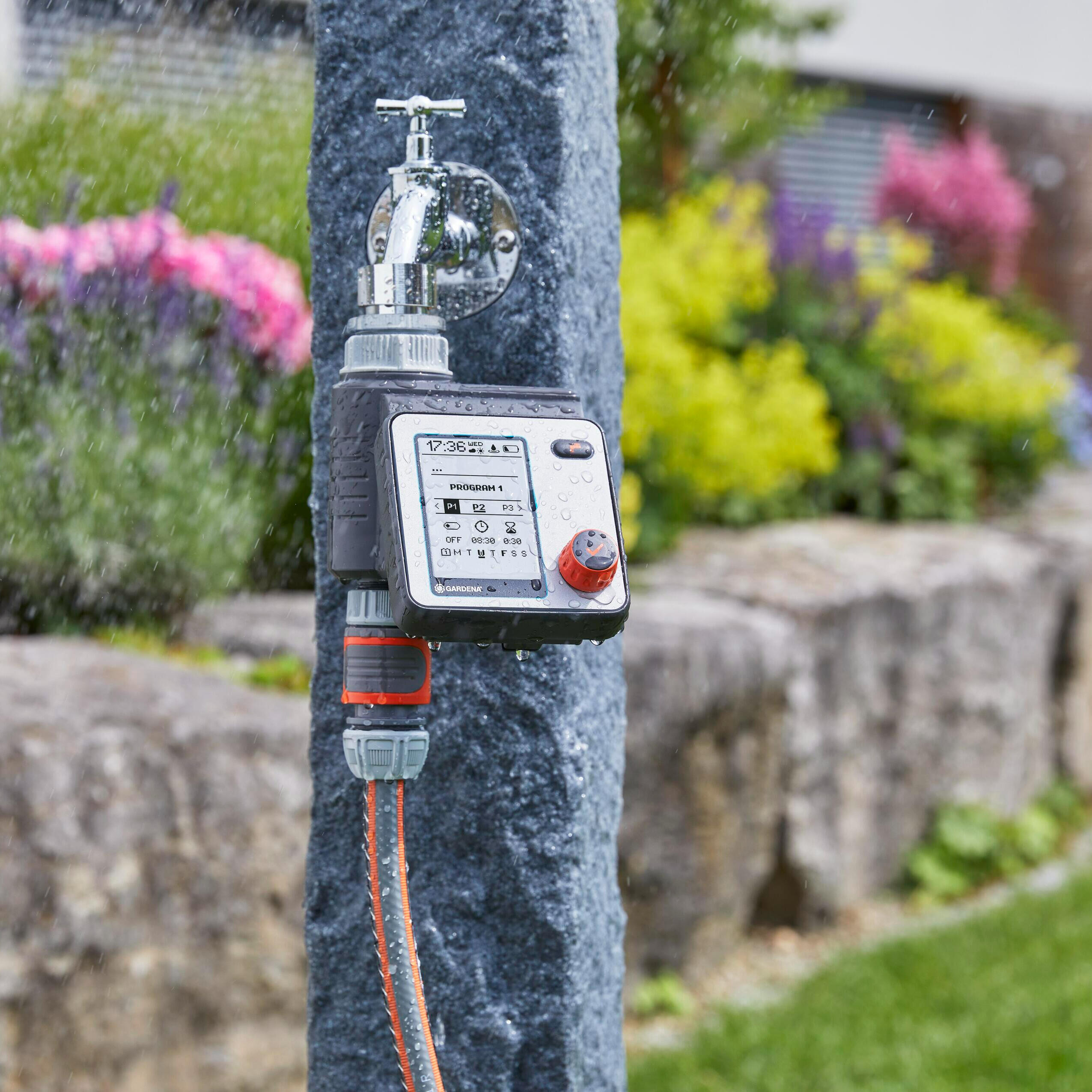 Programmateur d'arrosage piles GARDENA Master 1892-20 1 voie - 6