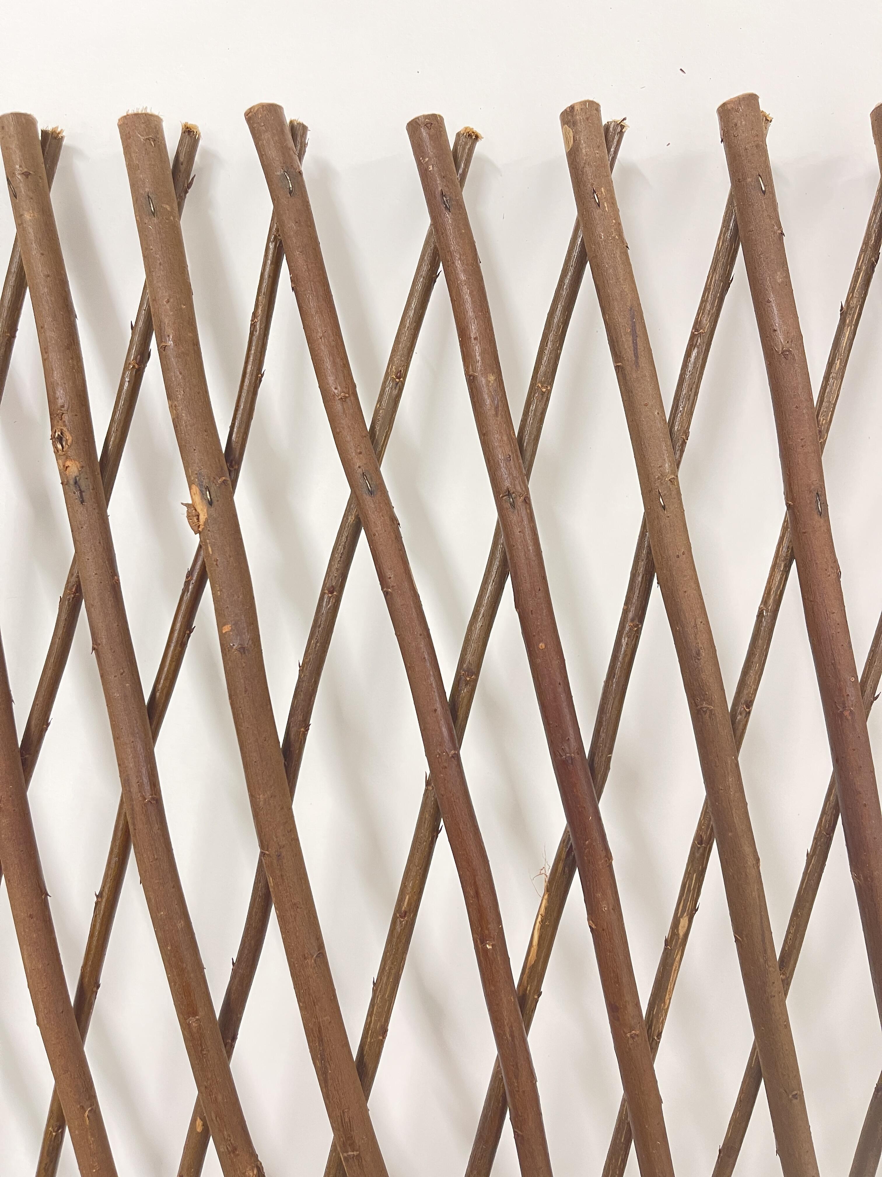 Traliccio estensibile 4F GROUP in legno marrone scuro L 120 x H 180 cm, Sp 8 mm - 2