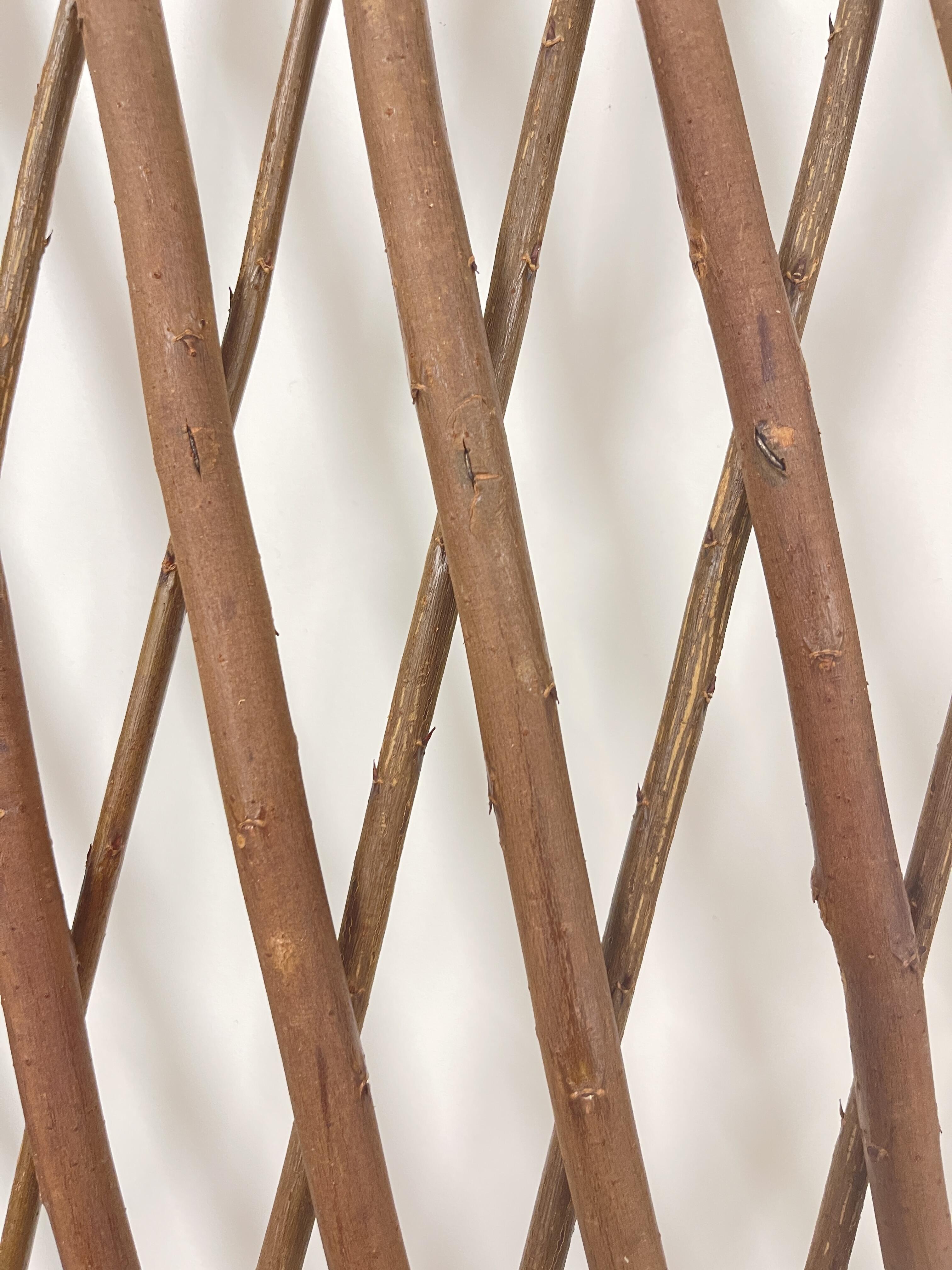 Traliccio estensibile 4F GROUP marrone scuro L 90 x H 180 cm, Sp 8 mm - 2