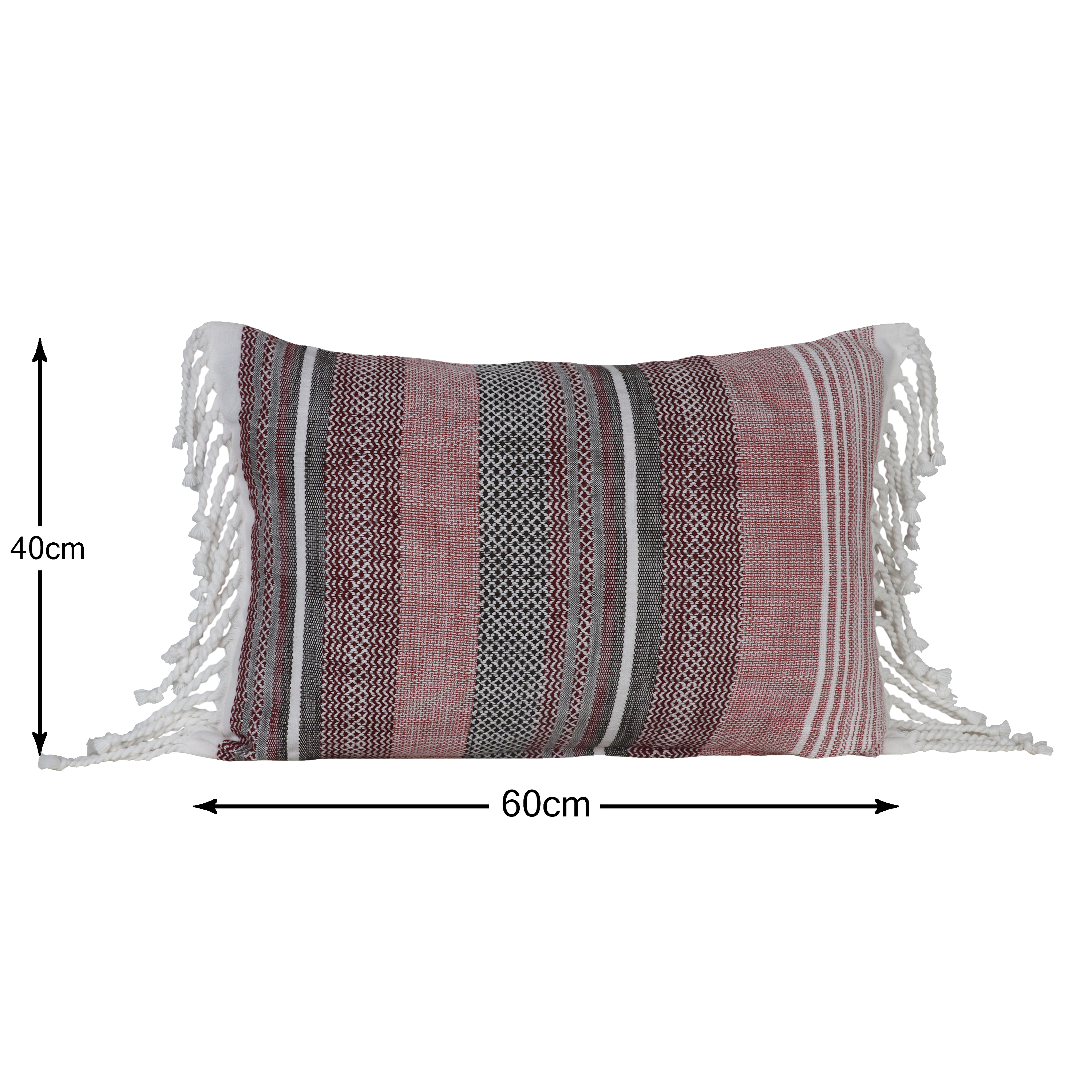 Cuscino INSPIRE David rosso 60 x 40 cm - 5