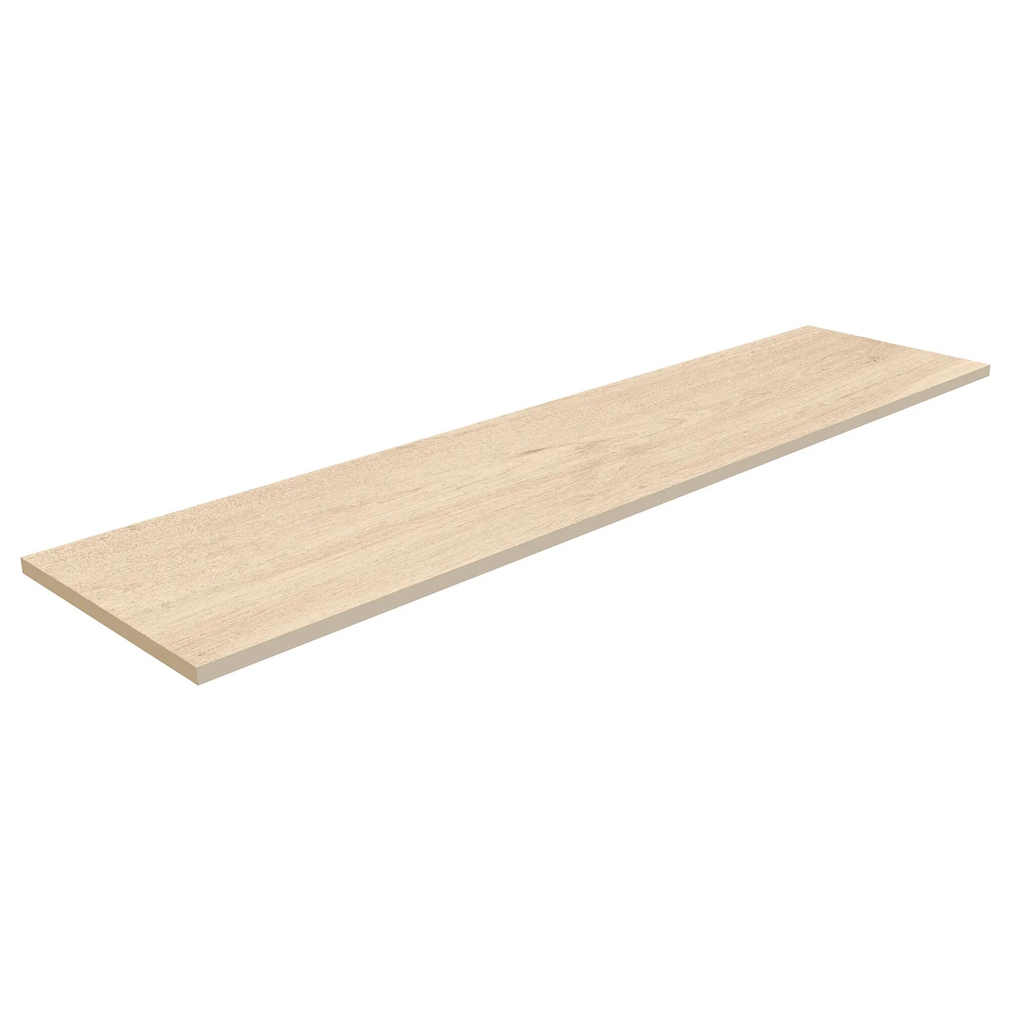 Piastrella da pavimento e rivestimento interno ed esterno in gres porcellanato 15.6 x 60.6 cm non rettificato beige satinato Baita R10 traffico intenso (pei 4/5) Sp. 8 mm 1.29 mq - 4