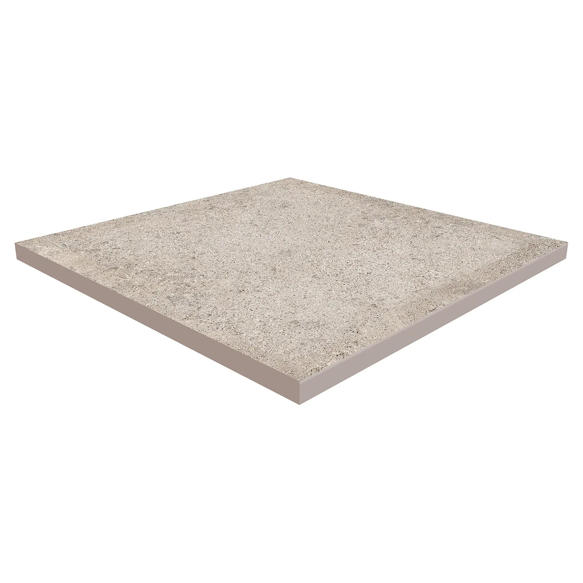 Piastrella da pavimento e rivestimento esterno in gres porcellanato 60 x 60 cm rettificato grigio opaco Gaya R11 traffico molto intenso (pei 5/5) Sp. 20 mm 0.73 mq - 4