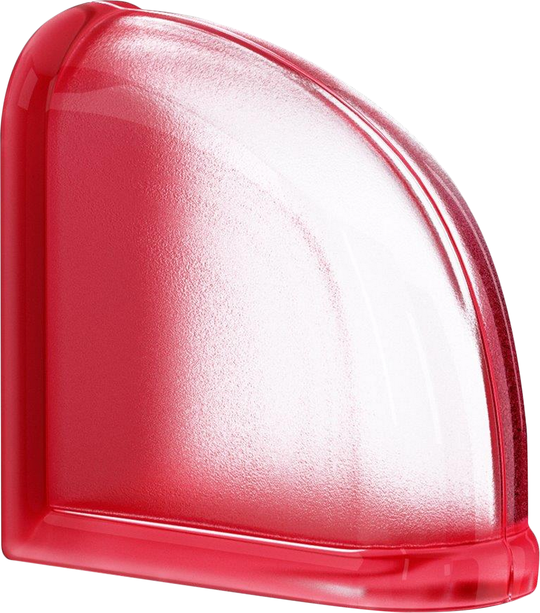 Bloque de vidrio terminal cherry 14,6x14,6cm