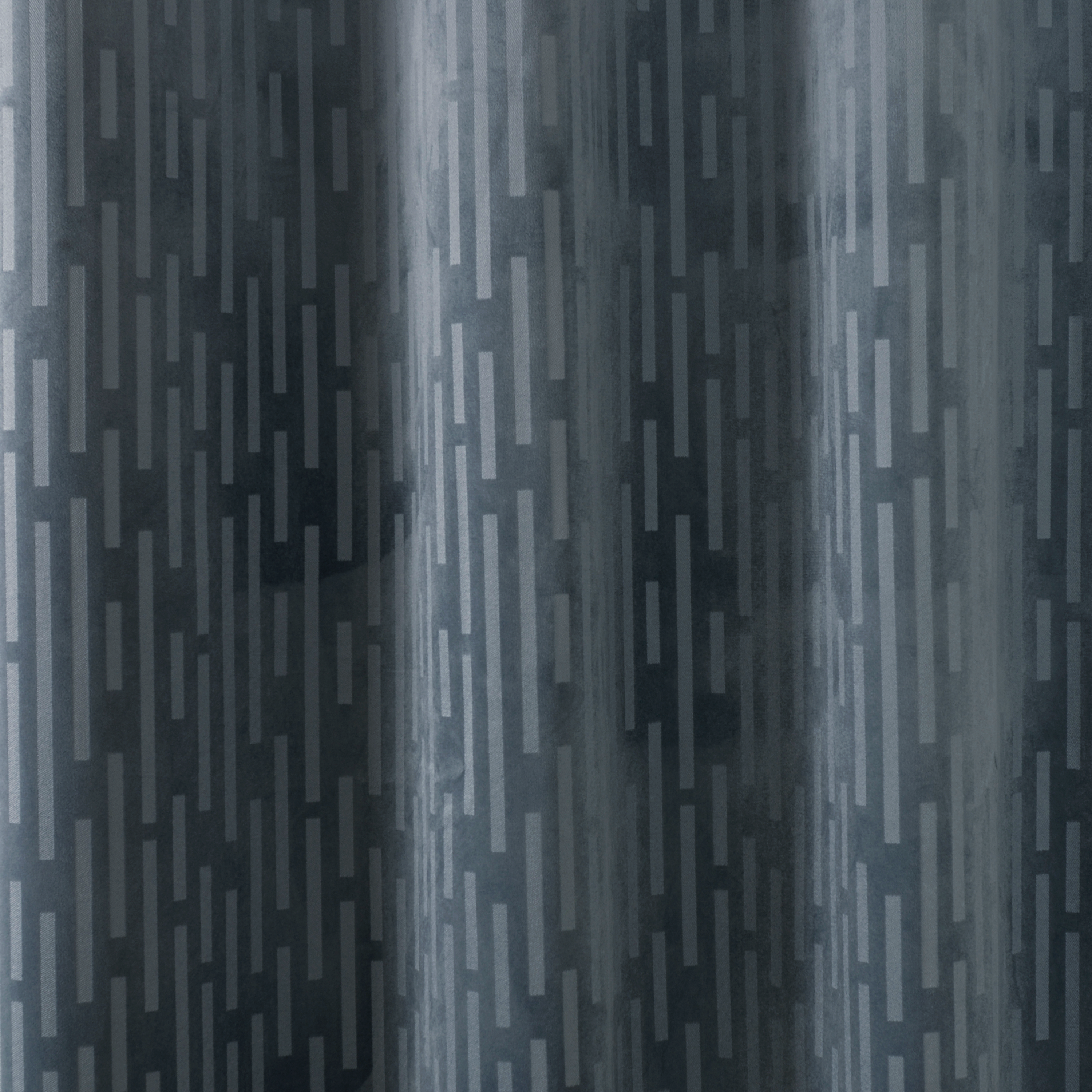 Rideau tamisant, Ivannie, bleu H.280 x l.140 cm INSPIRE - 7