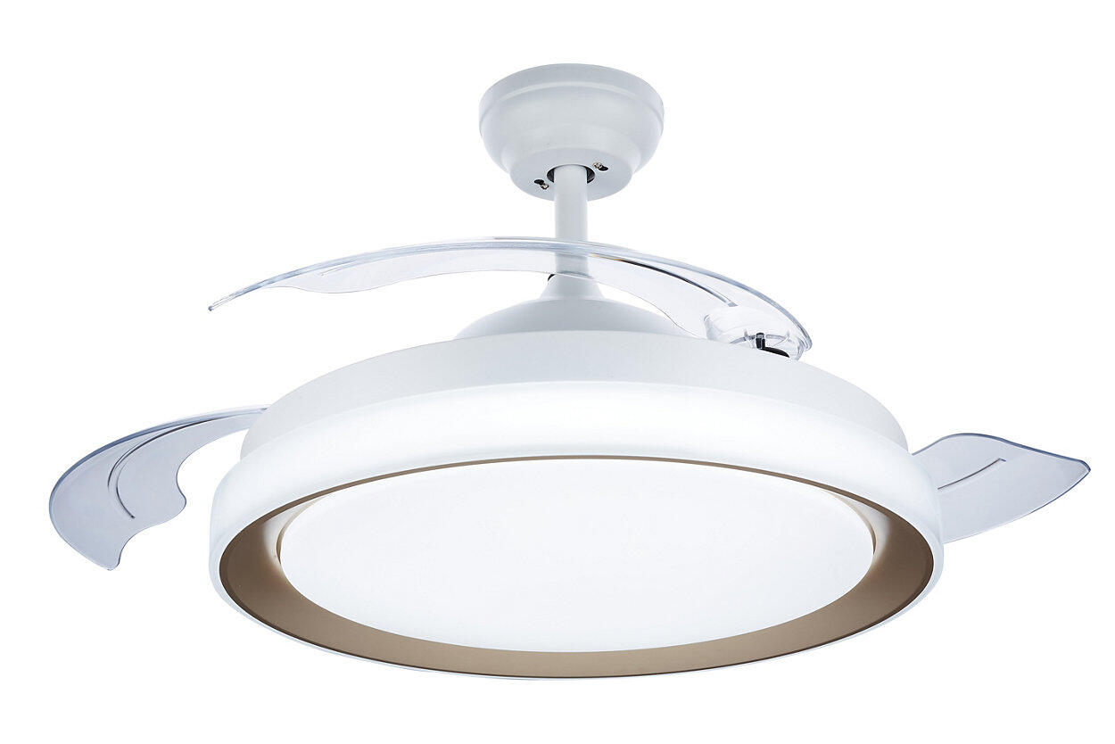 Ventoinha 3 lâminas BLISS D106CM 28W+35W/4500LM IP20 DOURADO - 14