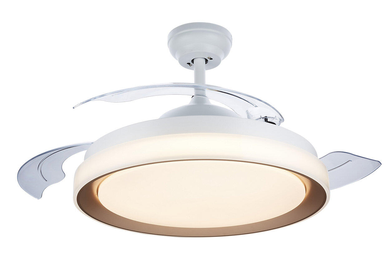 Ventoinha 3 lâminas BLISS D106CM 28W+35W/4500LM IP20 DOURADO - 13