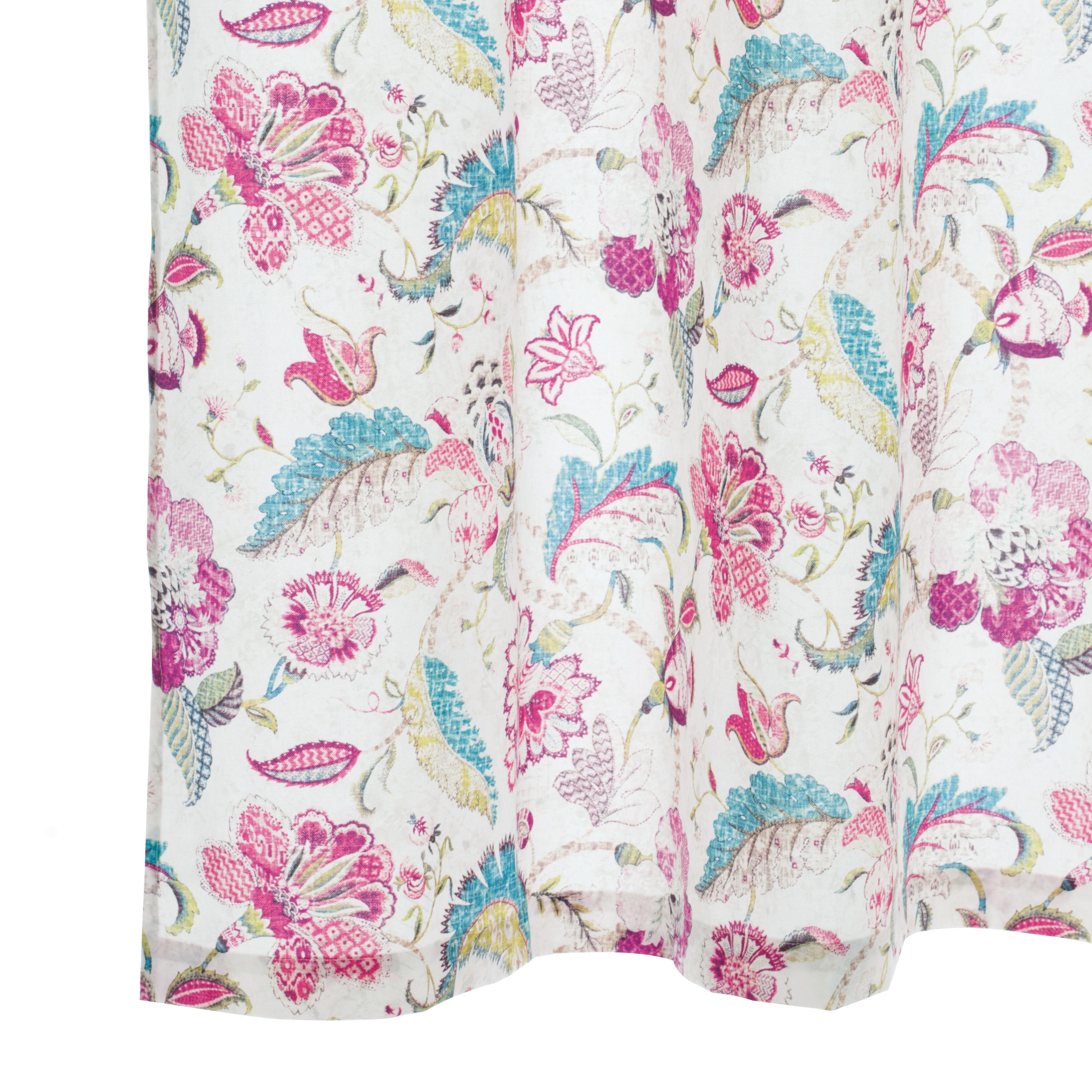 Tenda Kiku rosa, occhiello 140x280 cm - 5