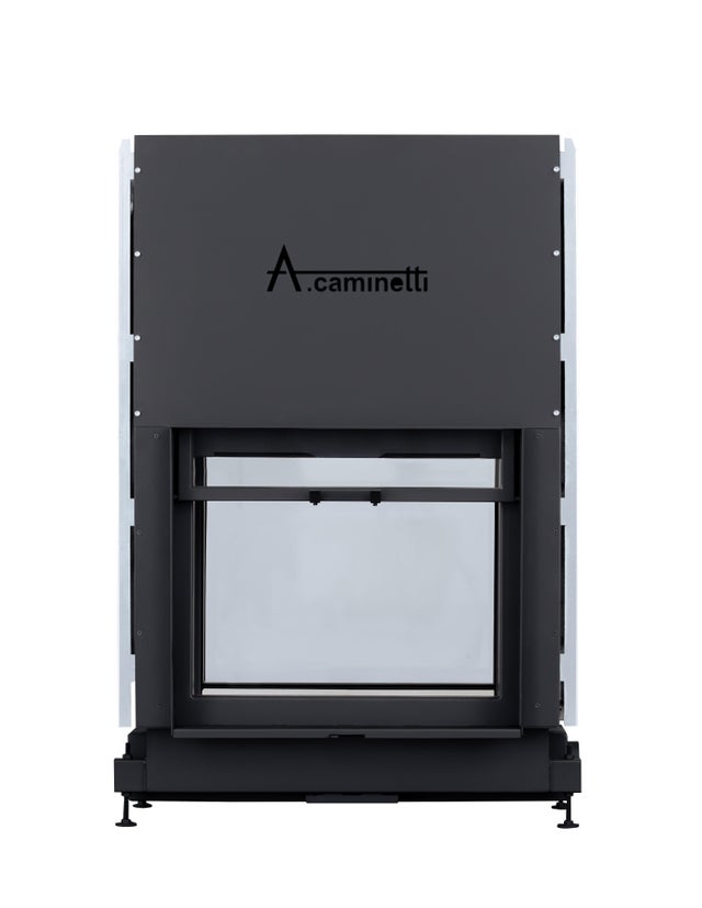 Hogar de leña CAMINETTI Flat W 75/60 15 kW 2 caras