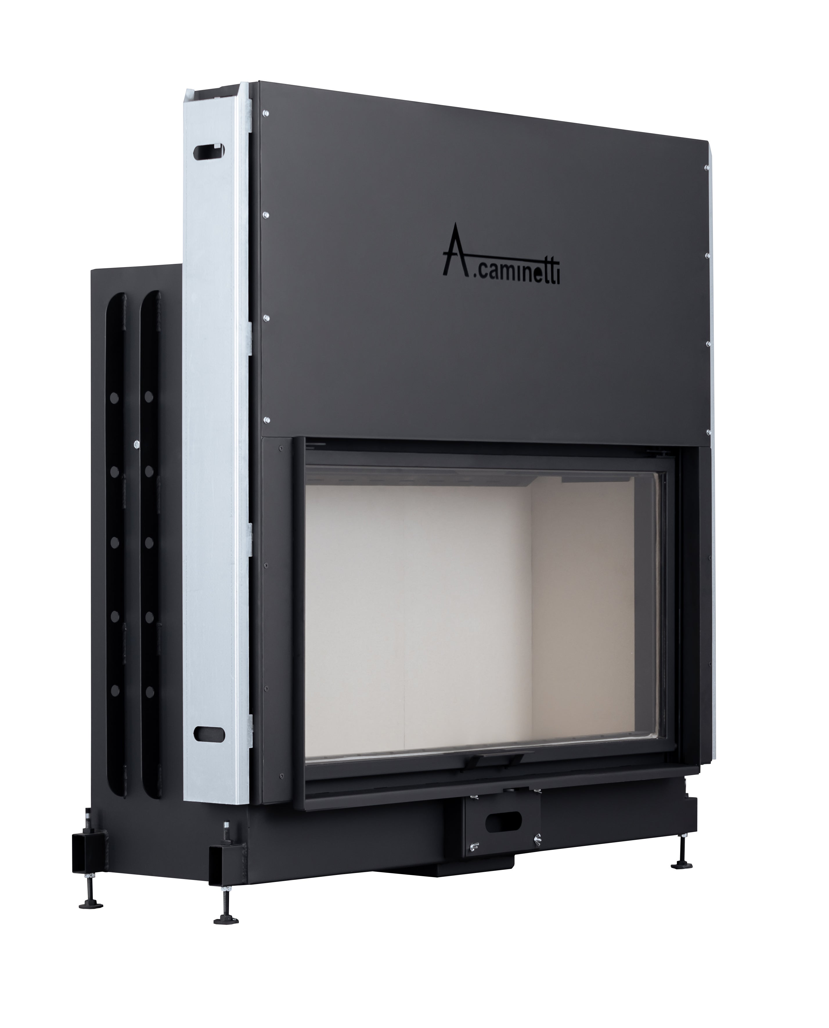 Hogar de leña caminetti flat 120/50 21 kw