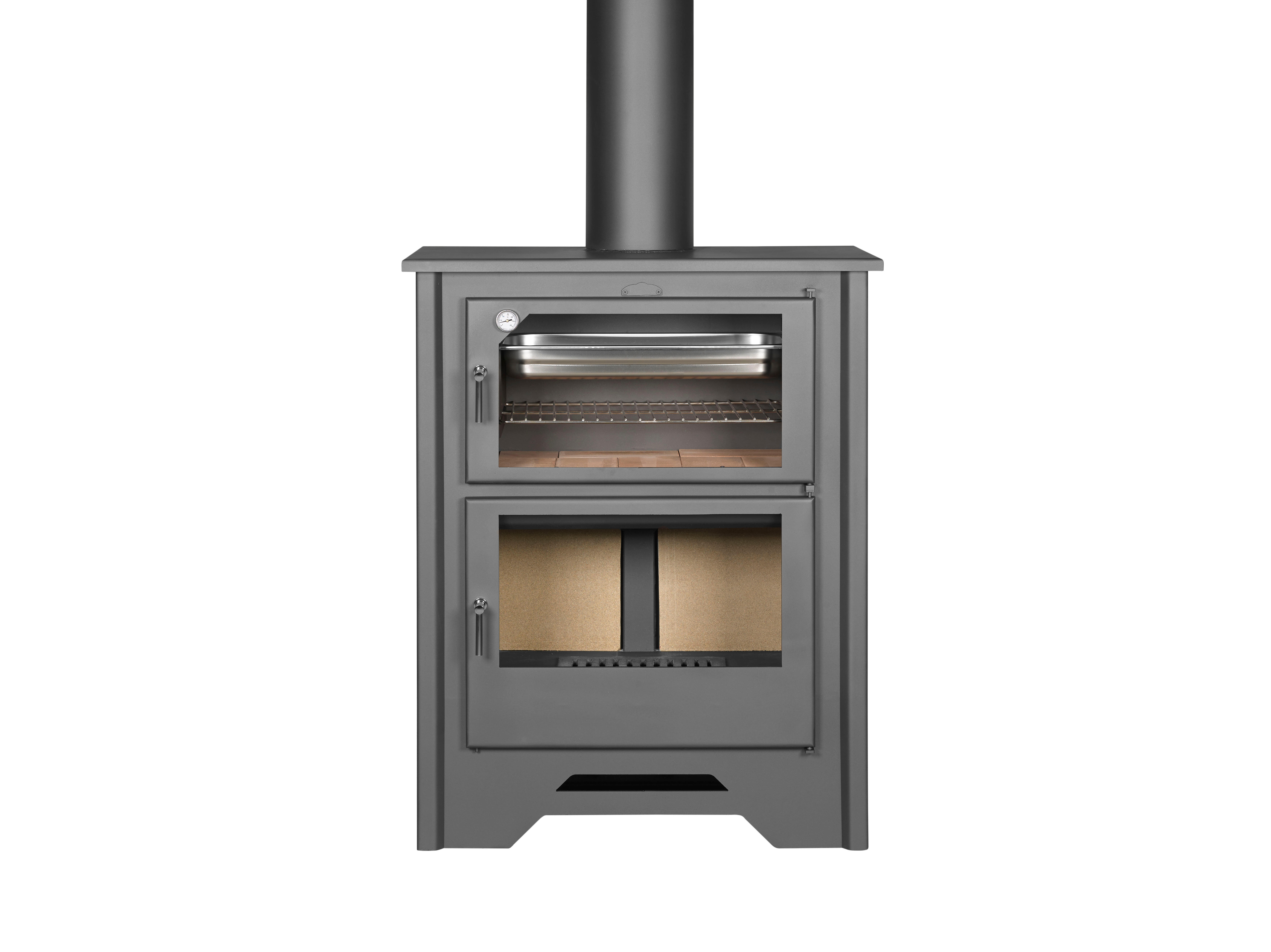 Estufa de leña con horno JOYMA Atlanta 14,5 kw - 4