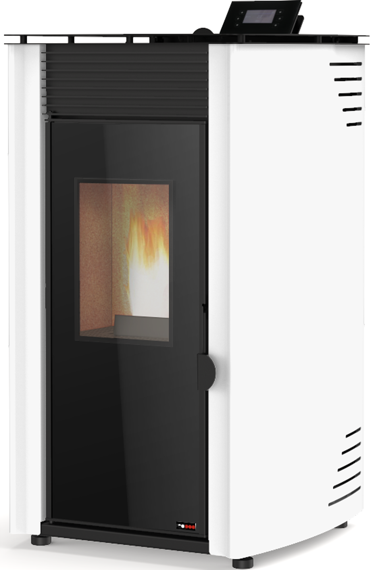 Estufa de pellet redpod first advance 8 kw blanca