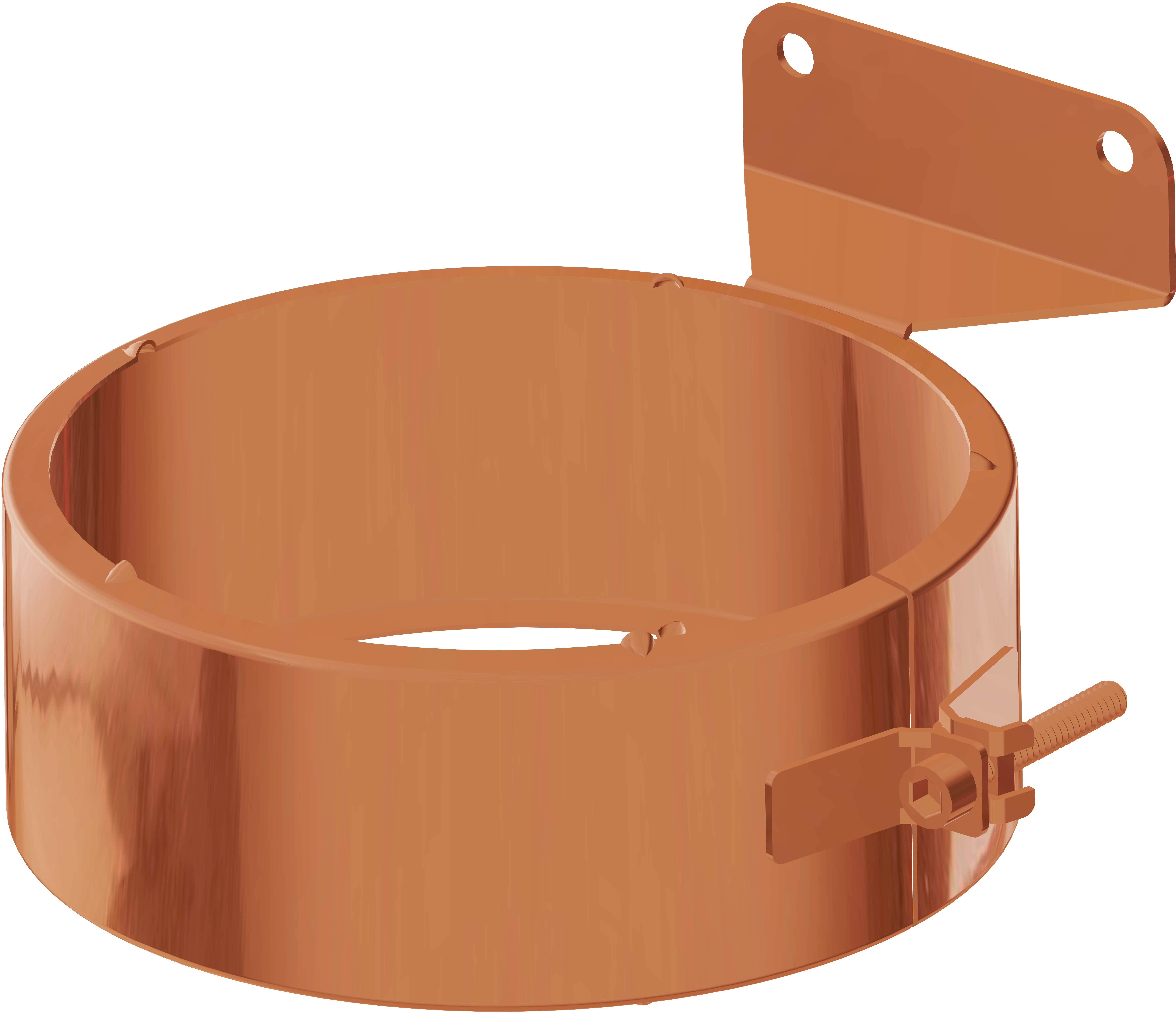 Anclaje intermedio dn150 cobre dp