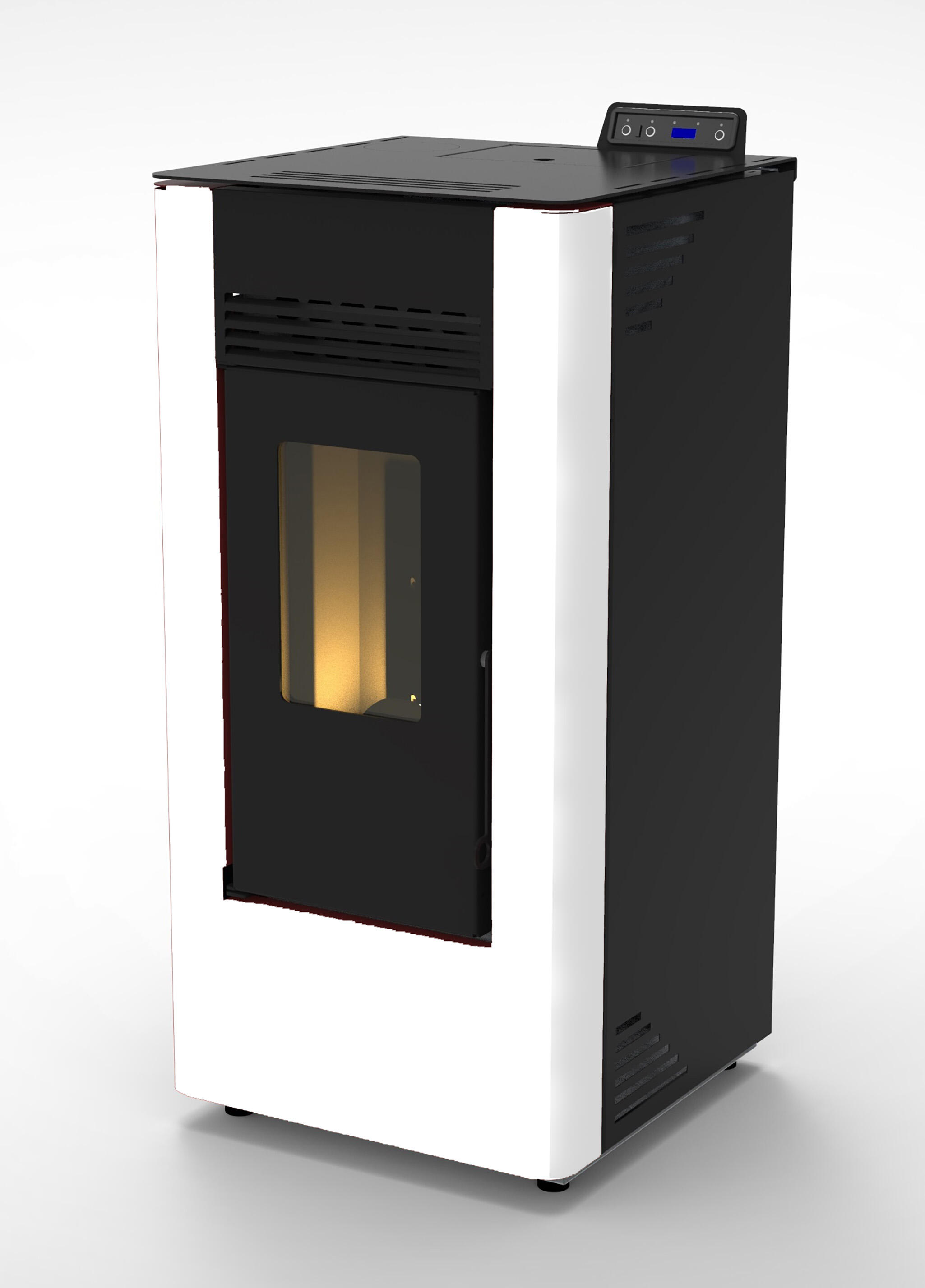 Estufa de pellet watt 10 pro blanca 10,26 kw