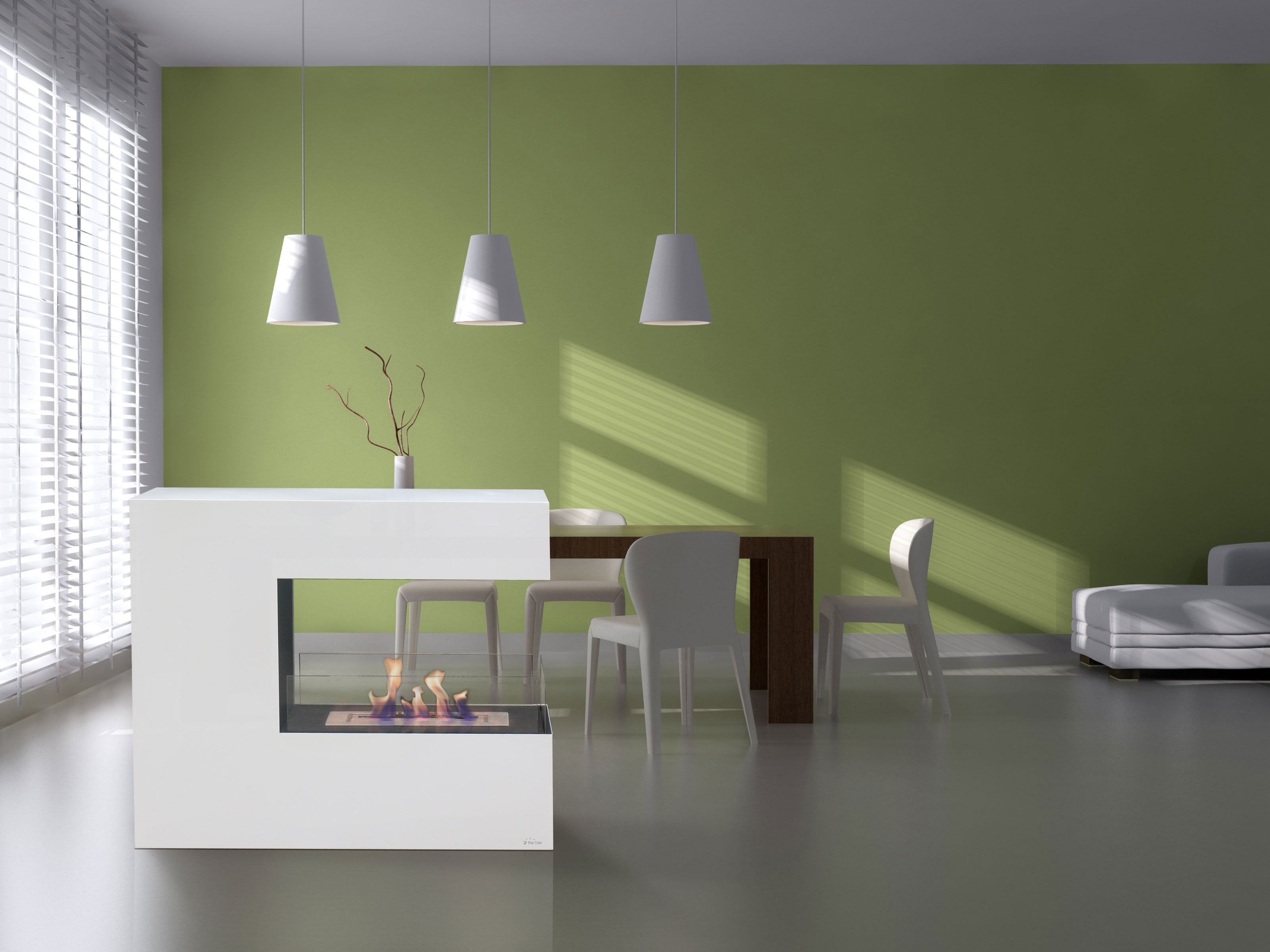 Estufa de bioetanol PURLINE Niobe - 7