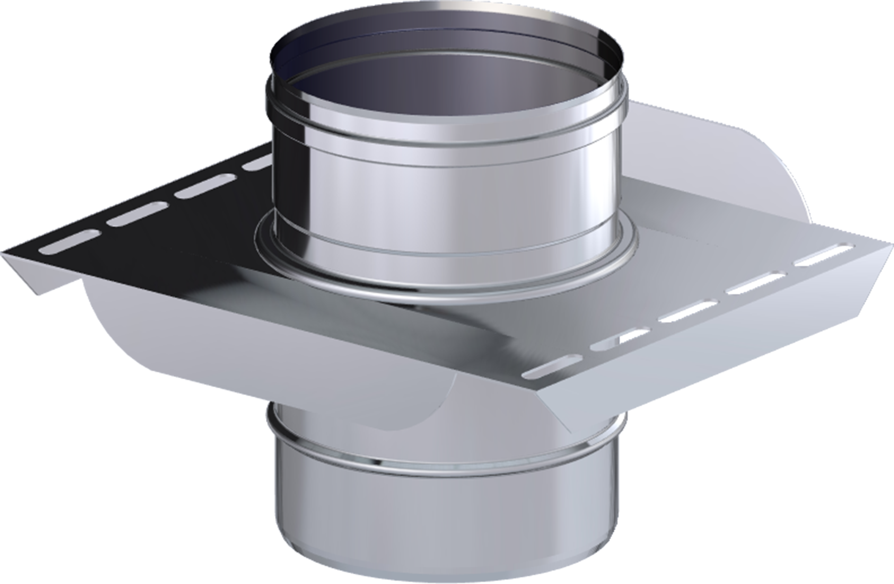 Placa de anclaje en silla con carrete 316l black gama sw ø130 dinak