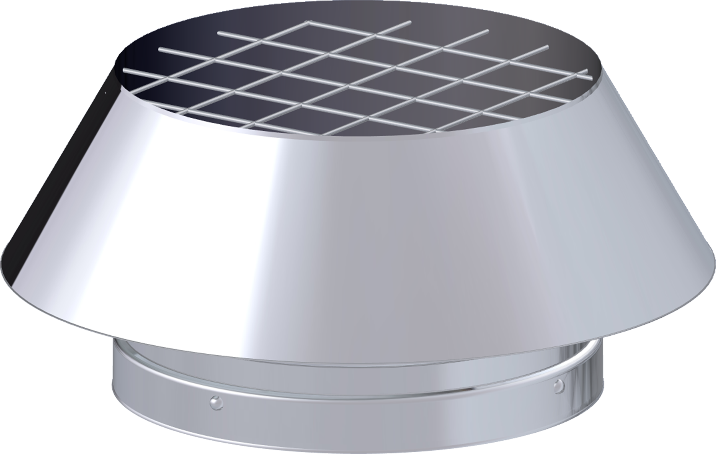 Sal libre c/rejilla dwj 316l/304 ø200