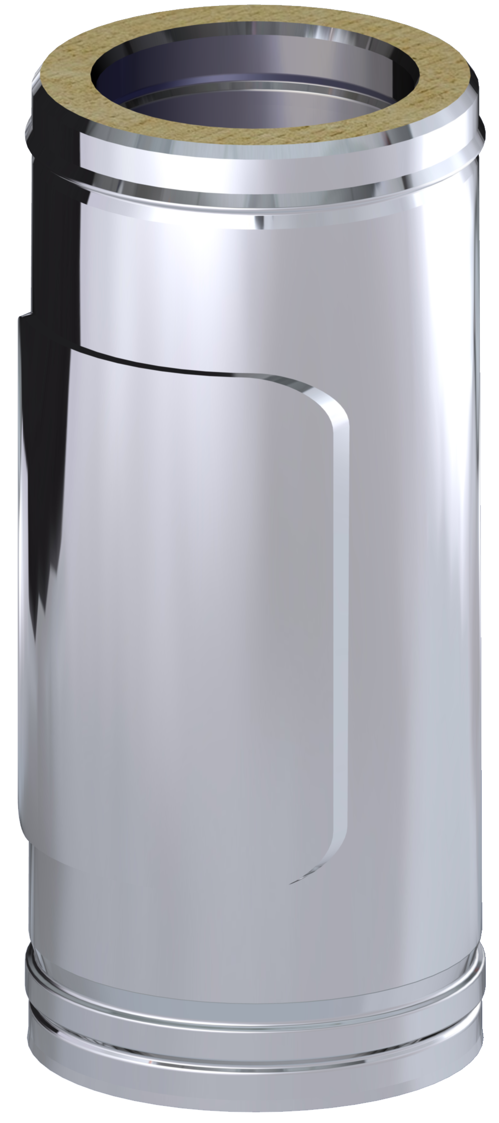 Mod medio c/insp dp 316l/304 ø125