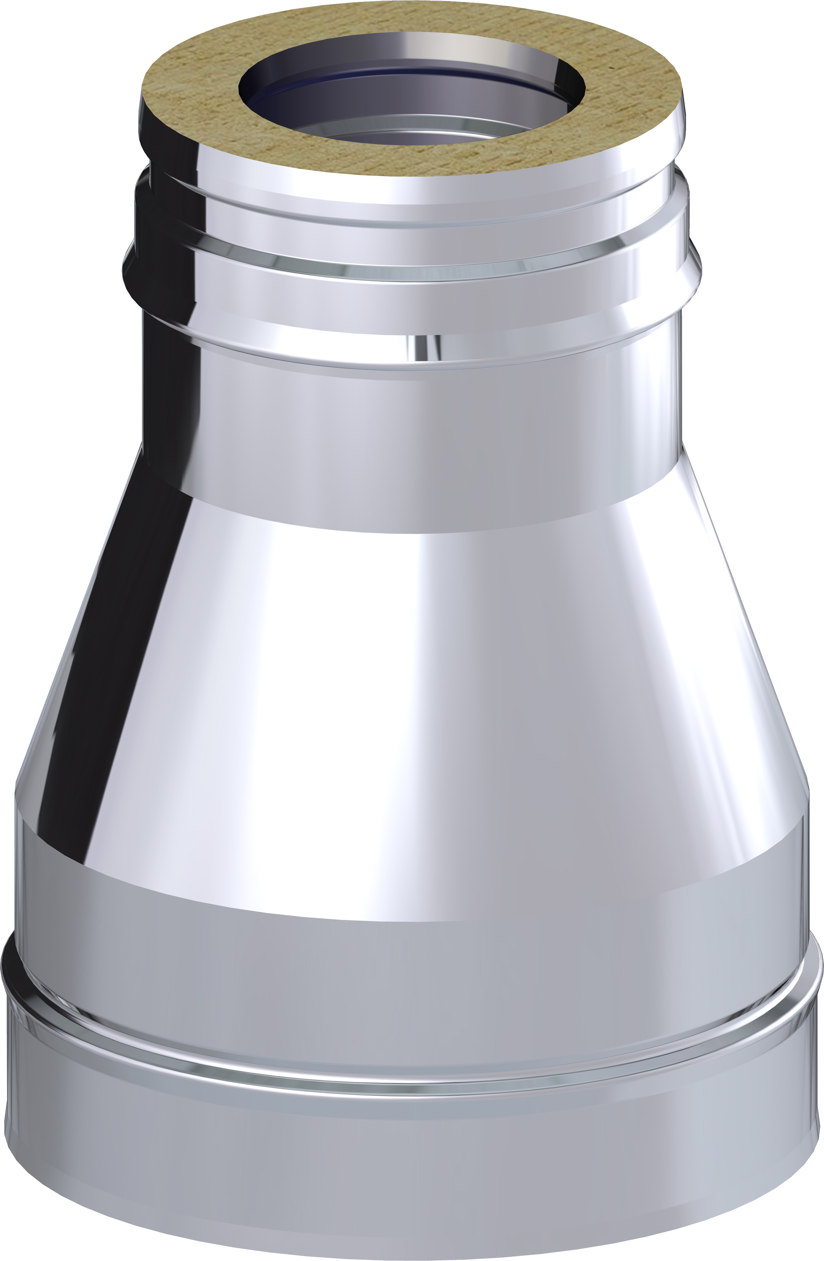 Reduccion dw 316l/304 ø80m-ø100h