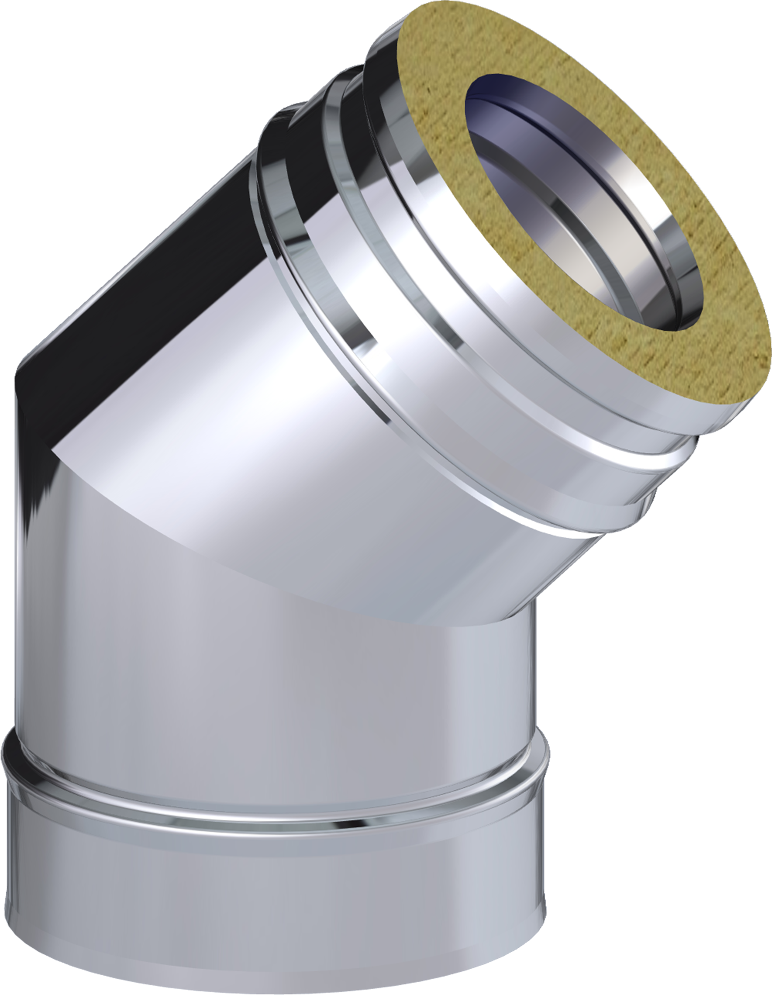 Codo 45 dwj 316l/304 ø100