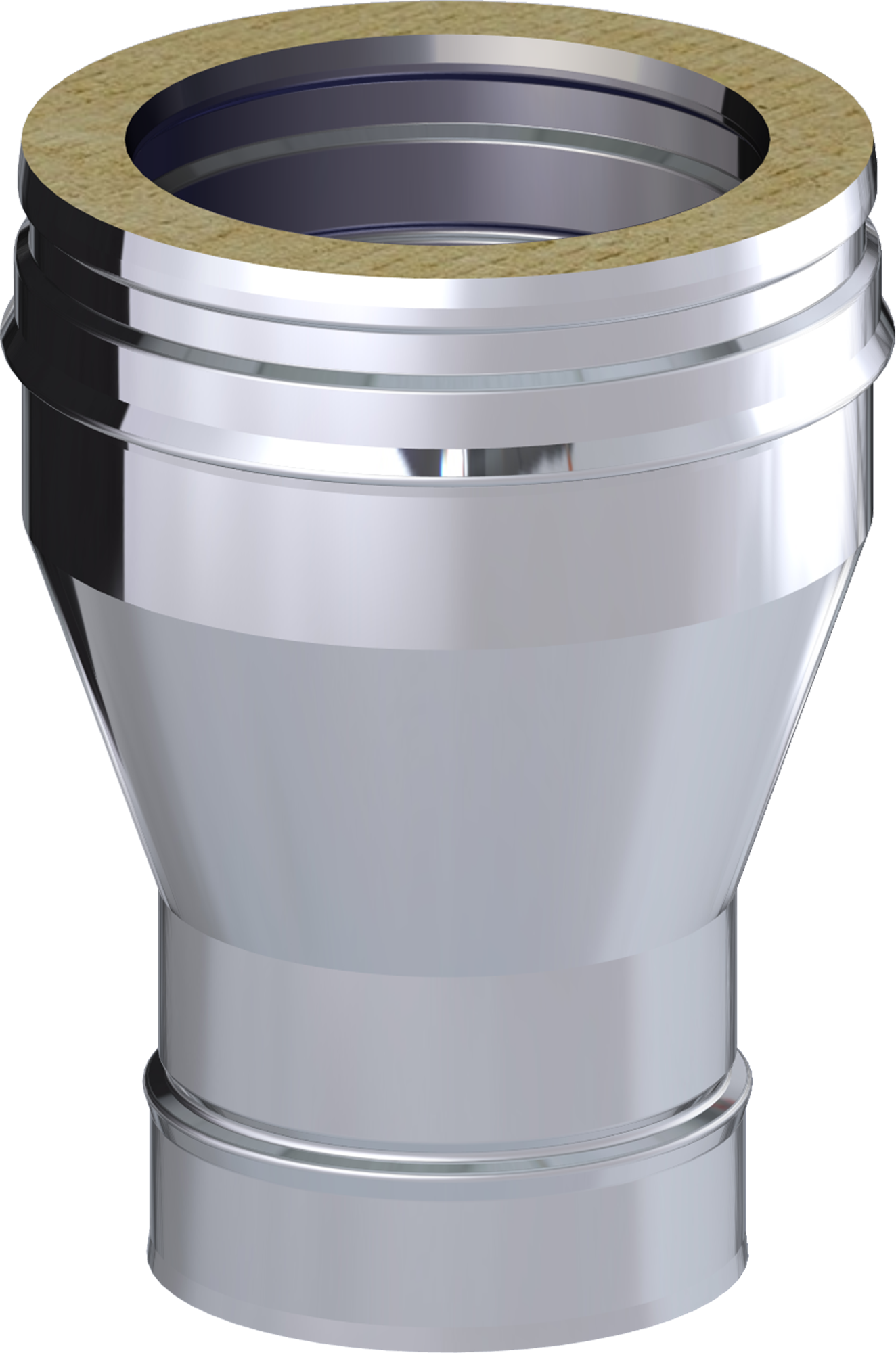 Reduccion dw 316l/304 ø150m-ø100h