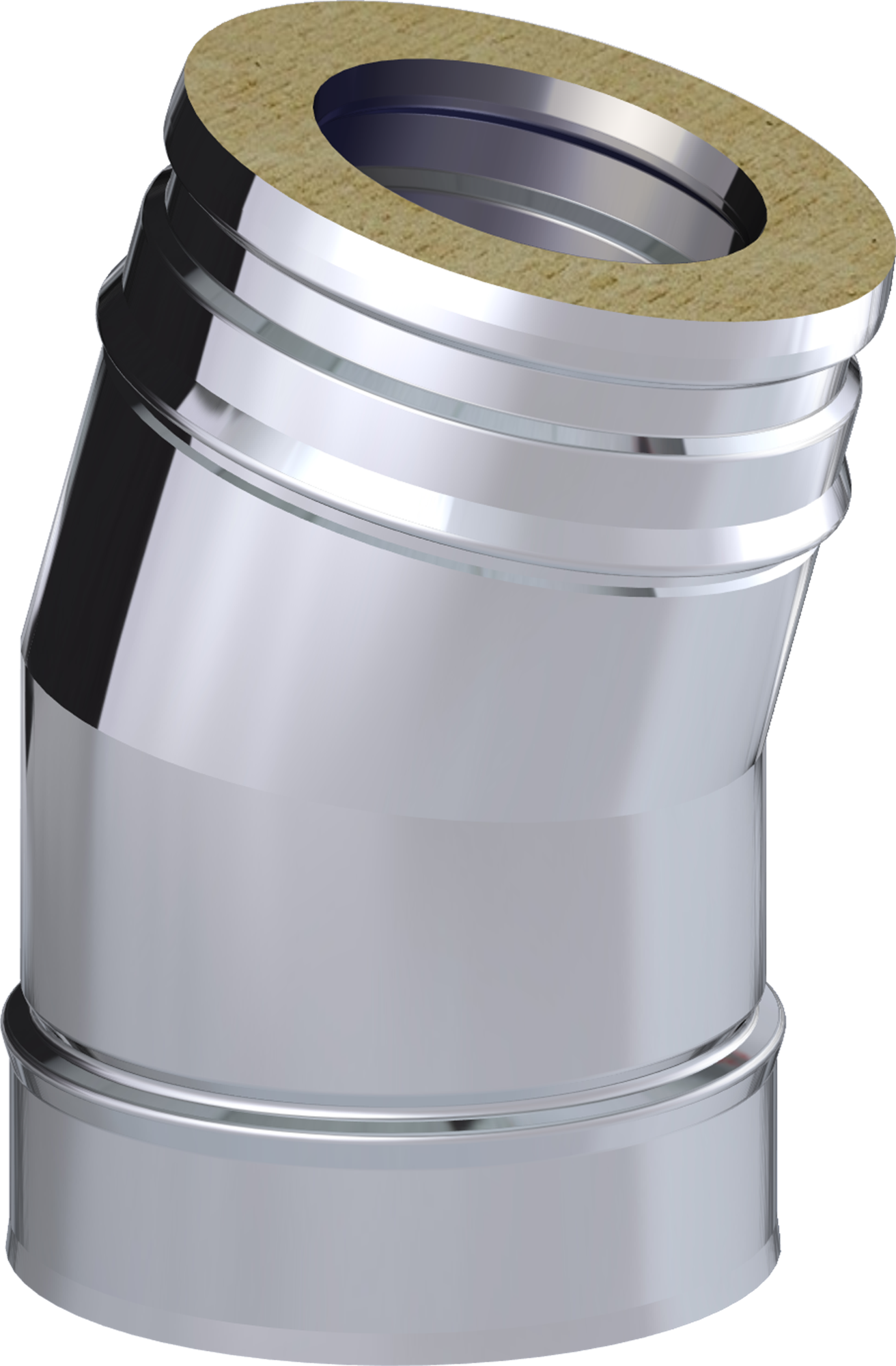 Codo de 15 dwj 316l/304 ø80