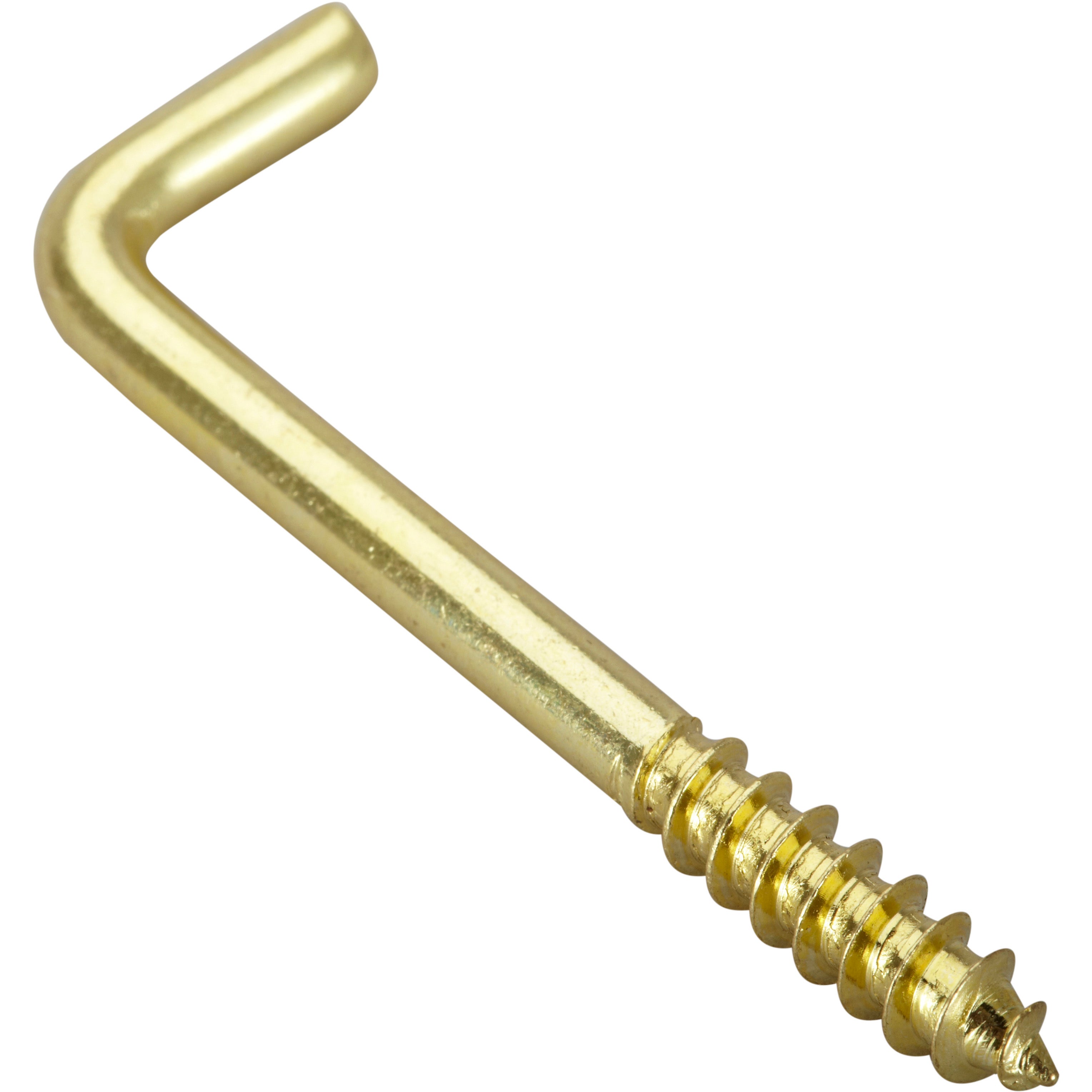 4 alcayata de latón de 60 mm de longitud - 3