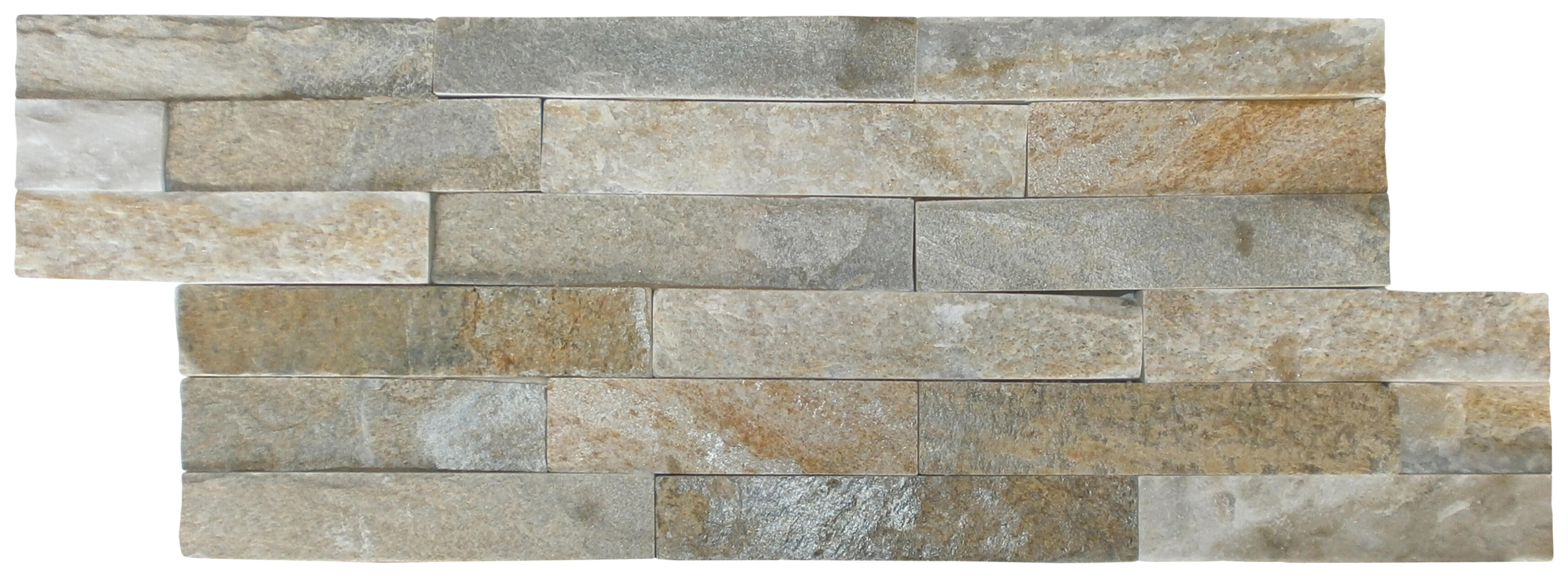 Revestimento de pedra natural NATURPIEDRA PETRA BEIGE 40X15CM - 14