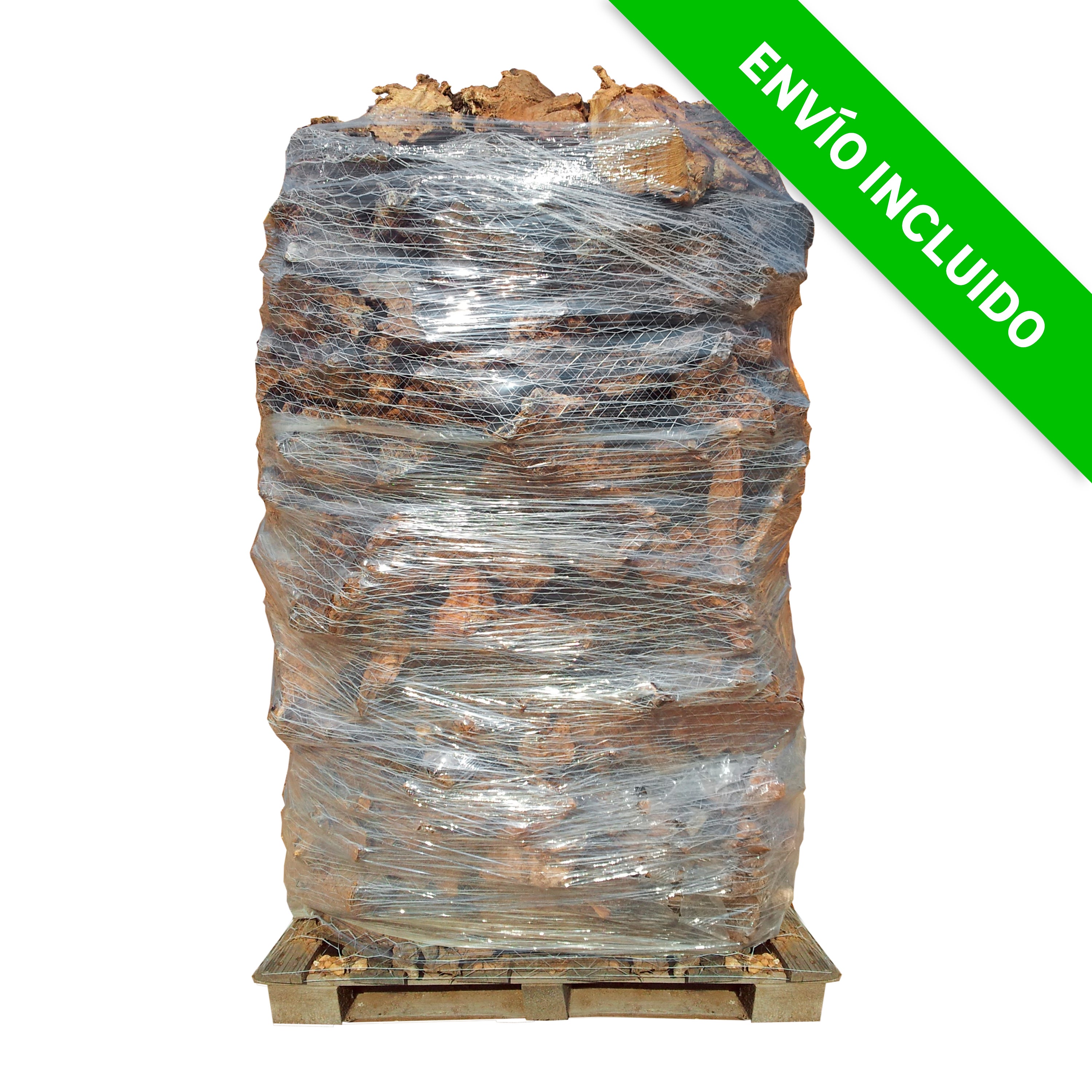 Palet de leña de olivo leñas oliver de 2 m3