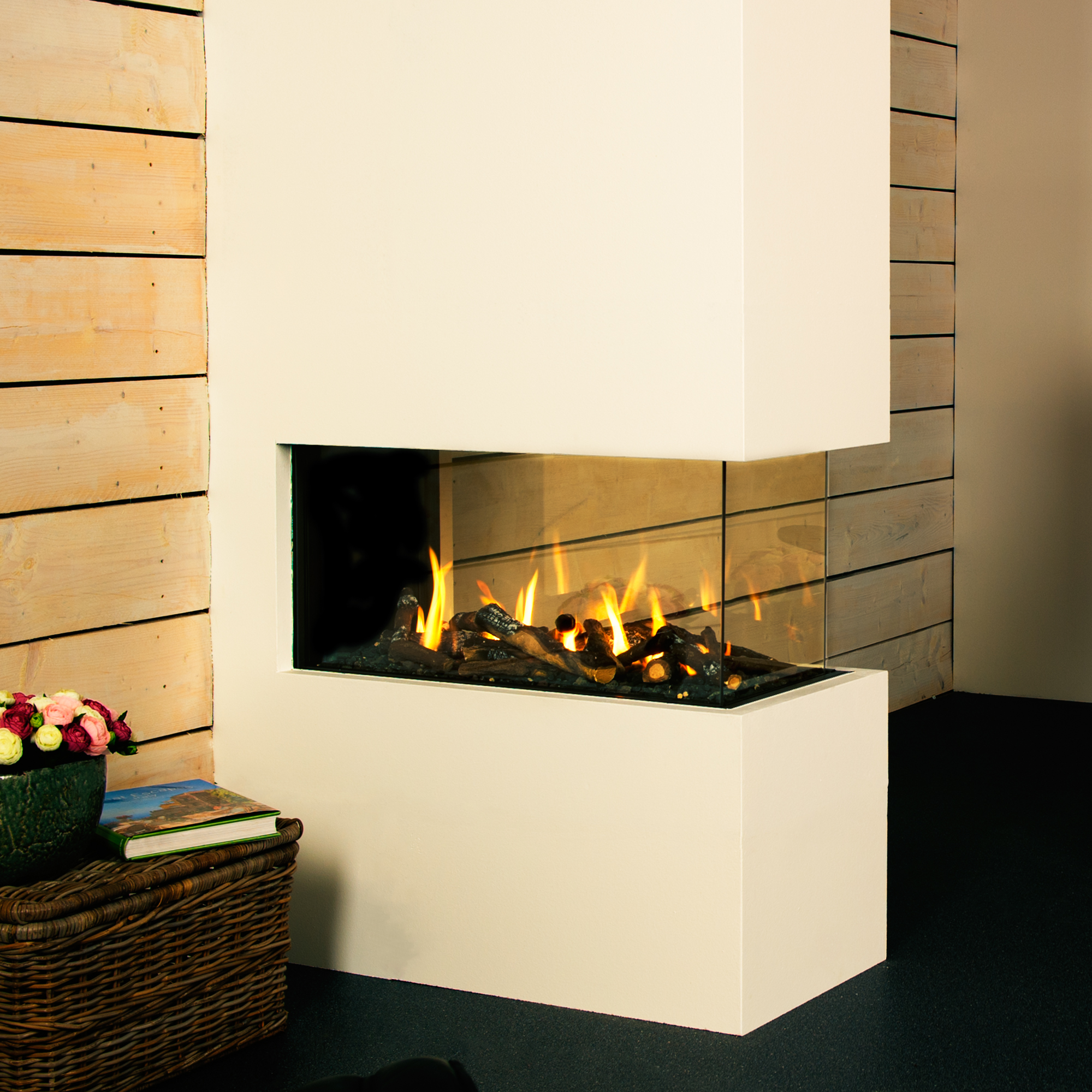 Chimenea de gas propano hergom mg 83-34/40 u