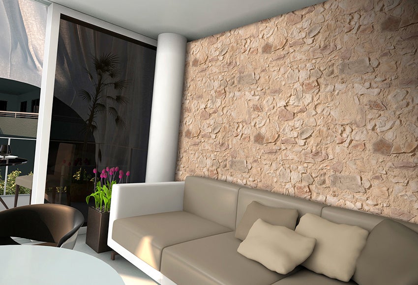 Painel decorativo imitação pedra PANESPOL SEGOVIA 118X93CM - 5