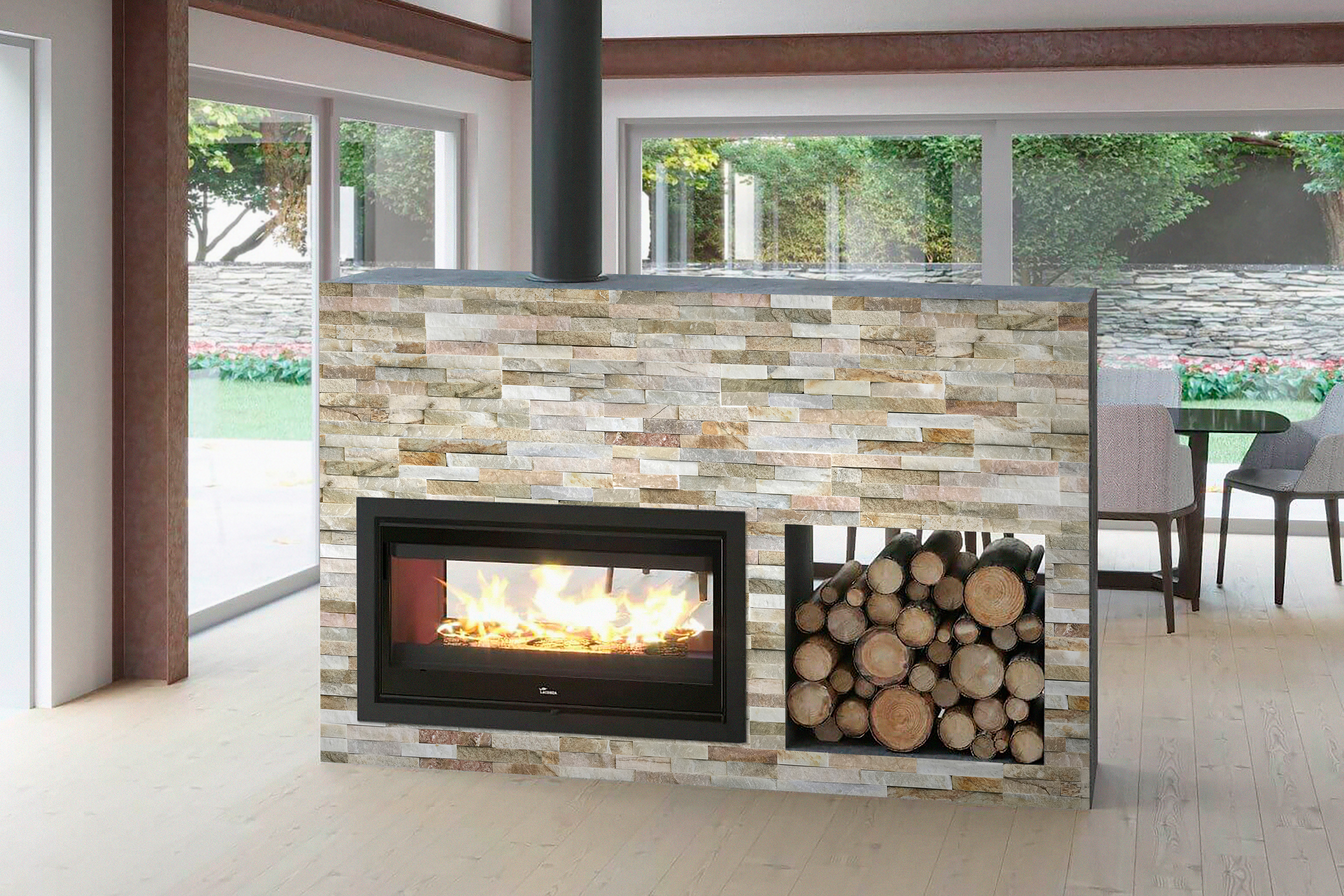 Revestimento de pedra natural NATURPIEDRA PETRA BEIGE 40X15CM - 8