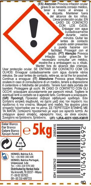 Silicone líquido RUBSON SL3000 BRANCO 5KG - 5