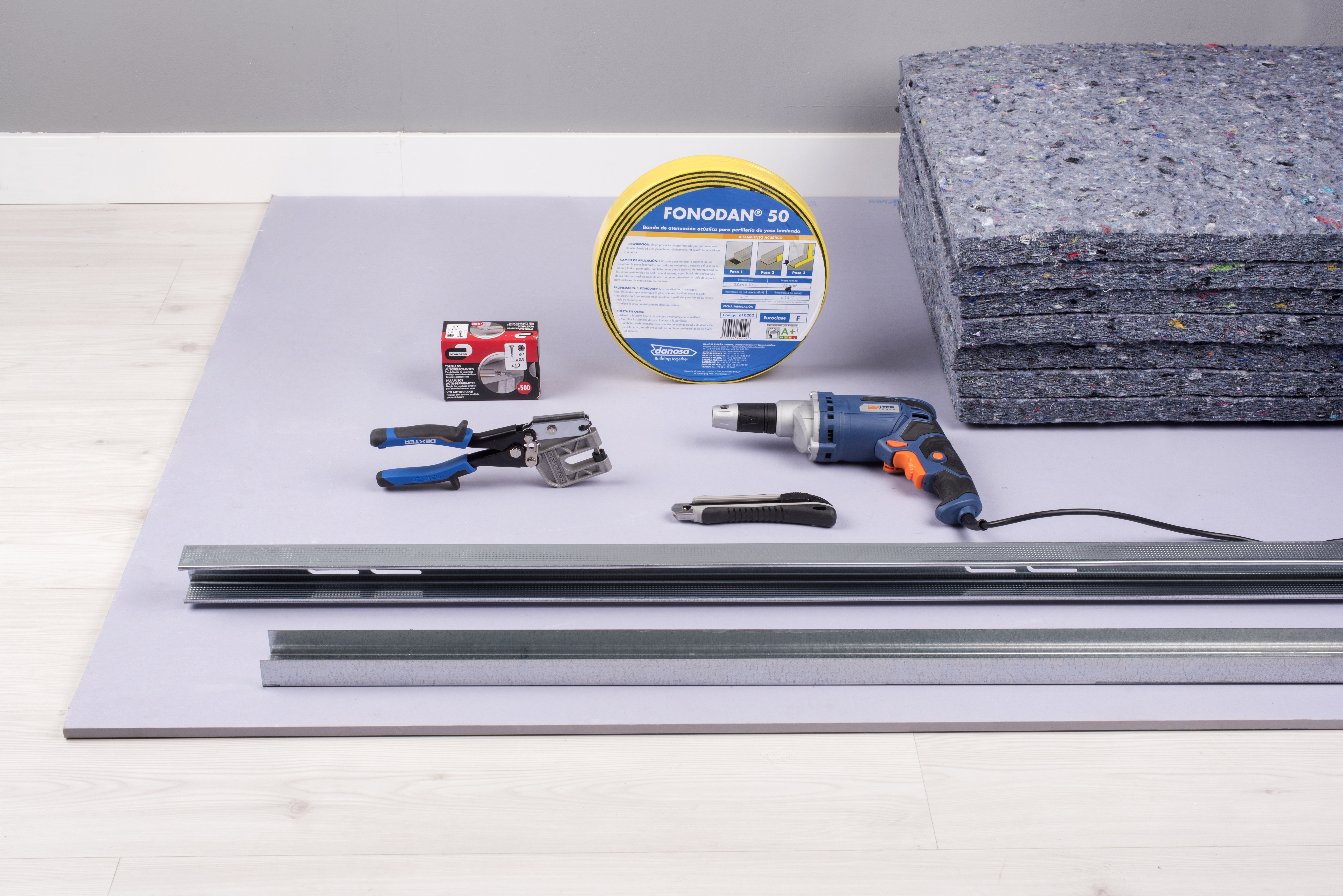 Placa de cartón-yeso PHONIQUE 2500x1200x13 mm - 3