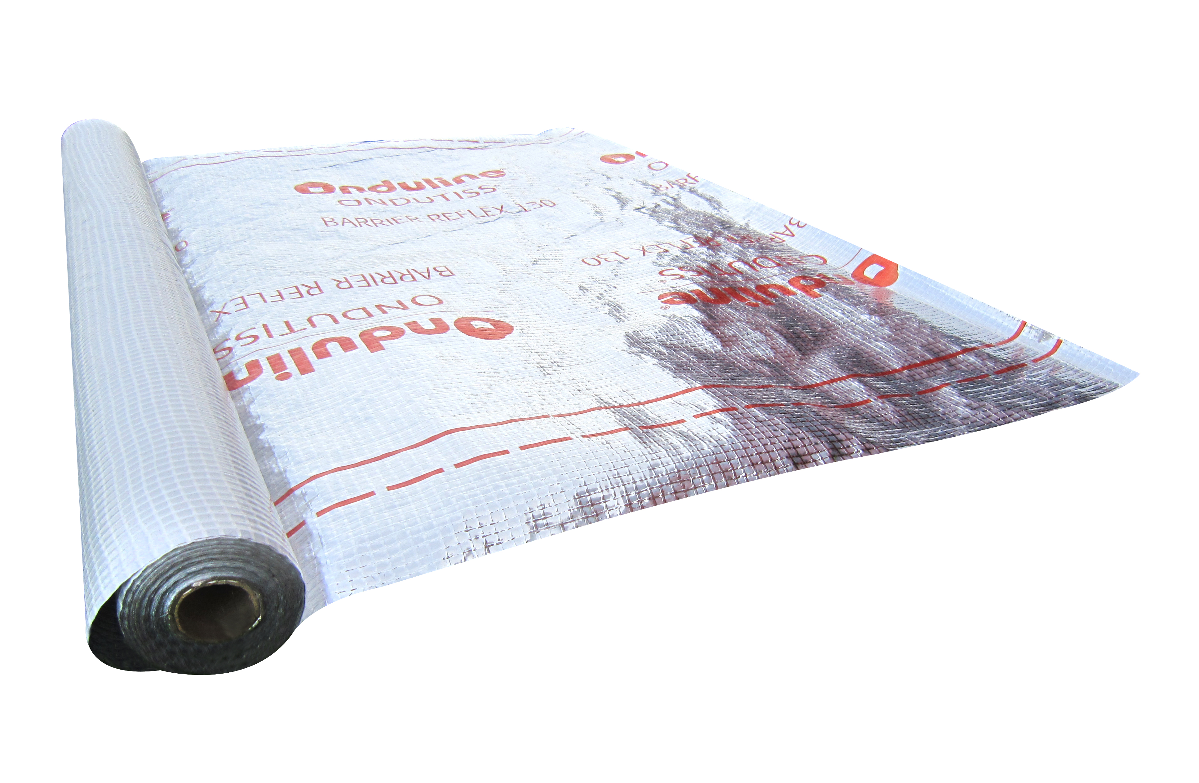 Lámina impermeabilizante barrera vapor reflex onduline 75m2/rollo