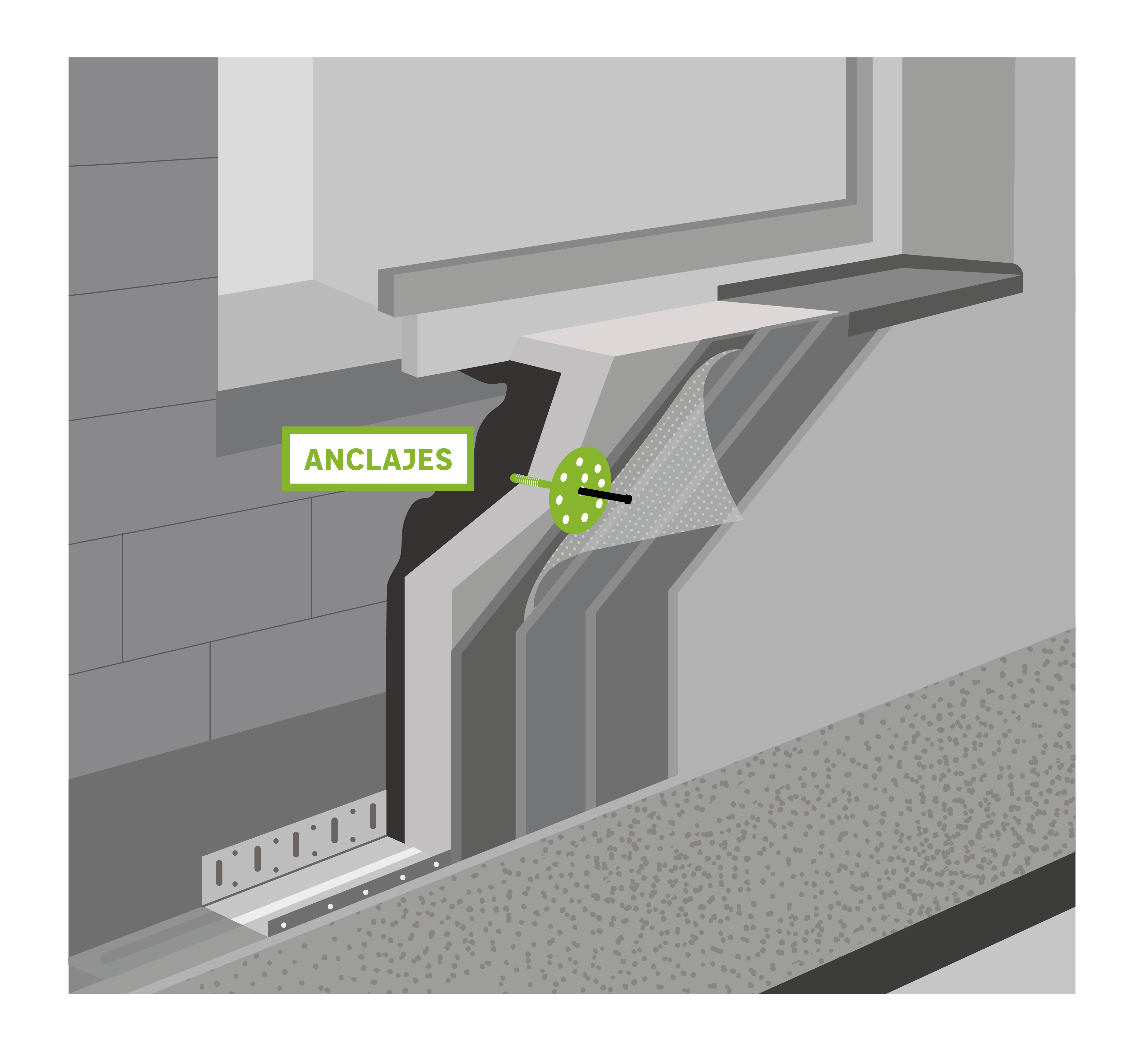 Taco de expansión 70mm - 2