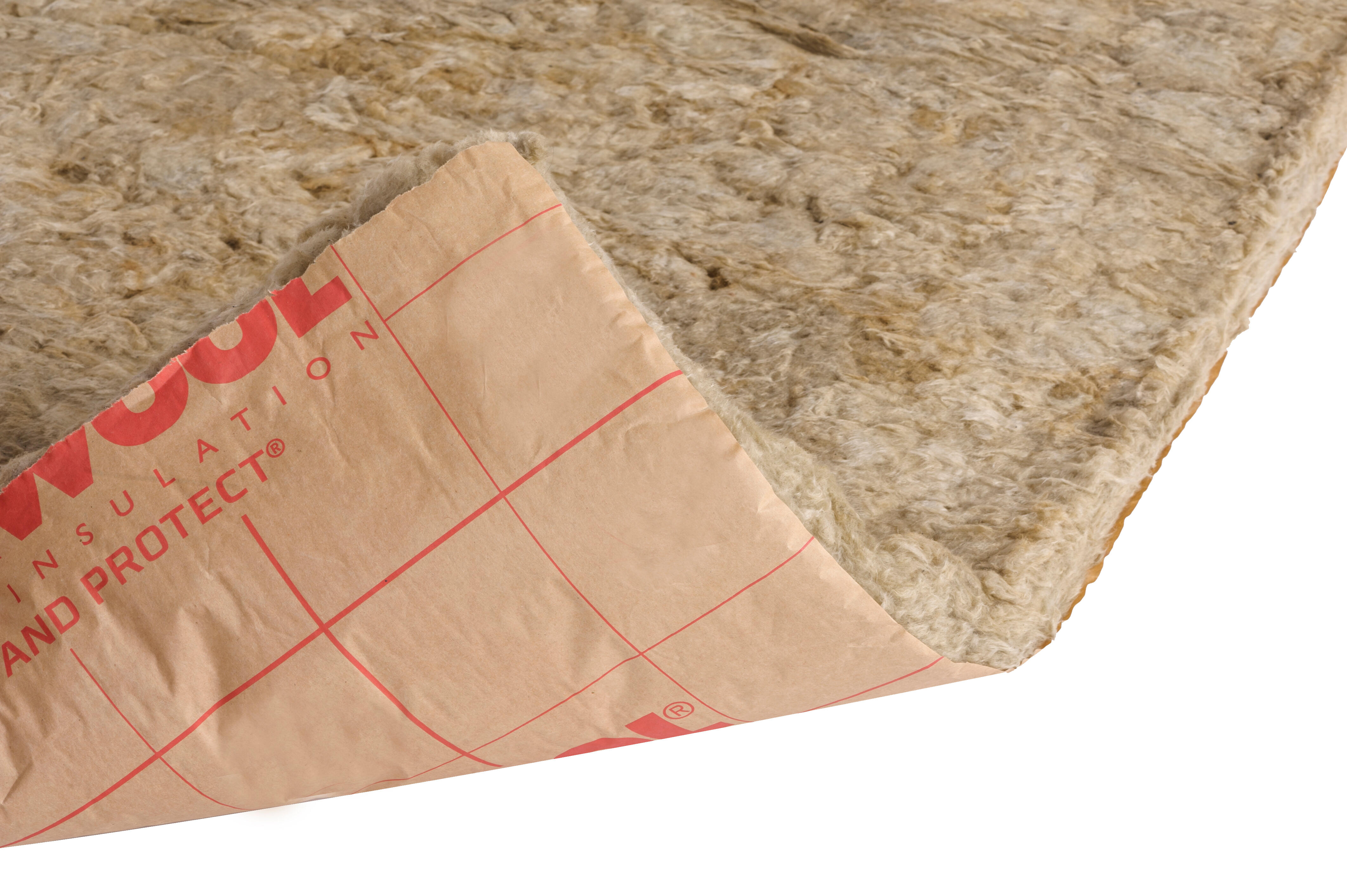 1 ud de rollo Lana de roca ROCKWOOL ROULROCK 121 Espesor 80mm 6x1.2m R=2 - 5