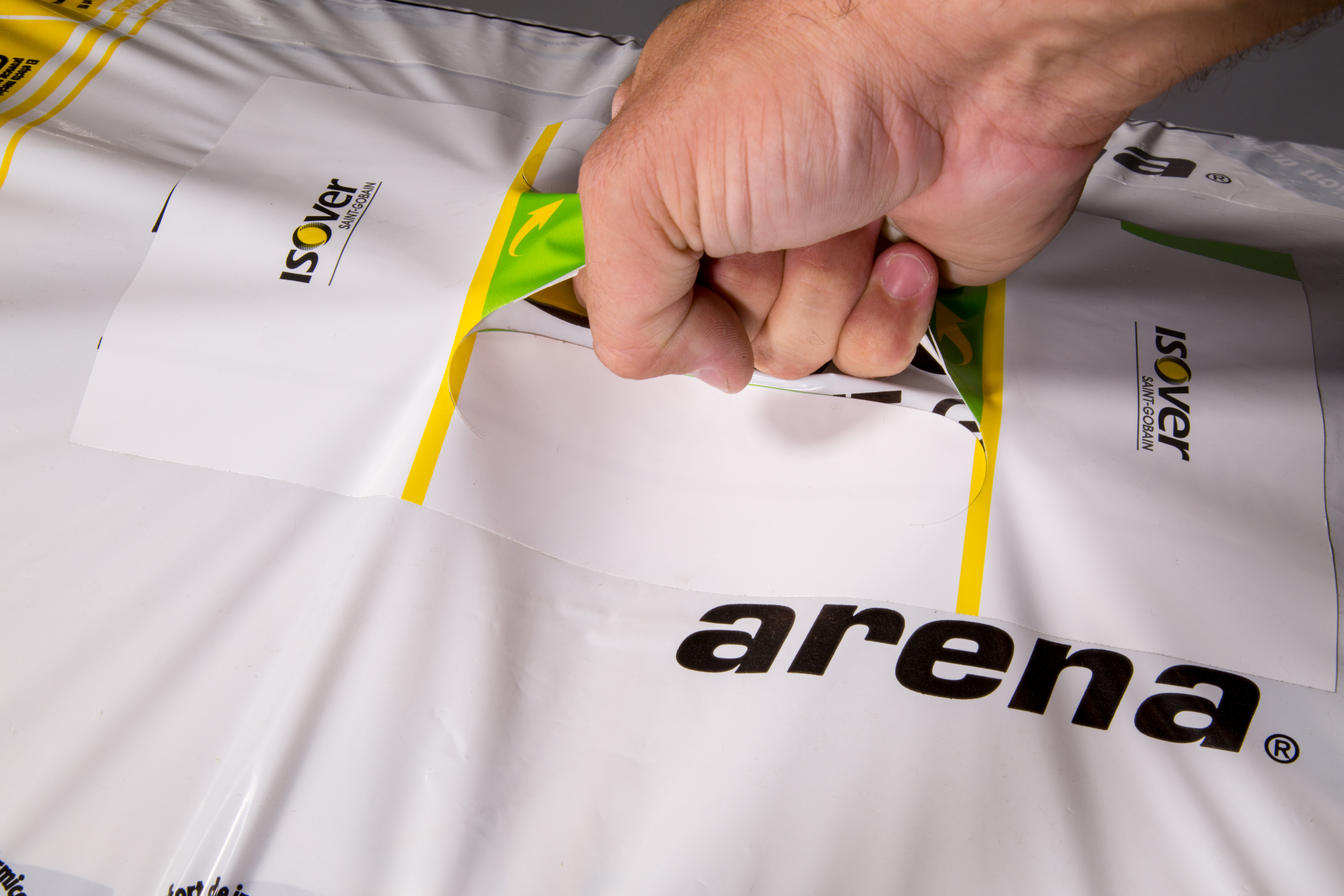 20 uds paneles Fibra de vidrio ISOVER ARENA APTA Espesor 48mm 1,35x0,4m R=1,41 - 6