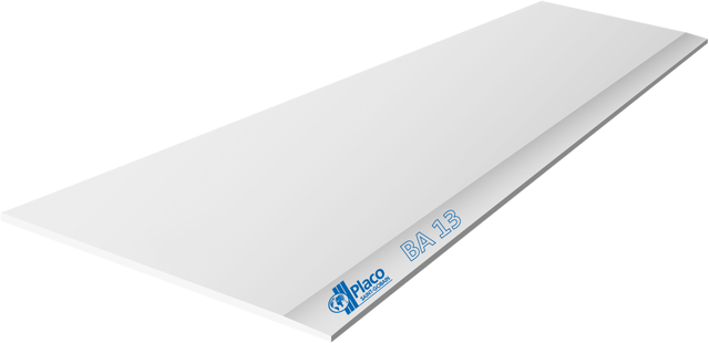 Placa de Cartón-yeso BA 2500x1200x13 mm