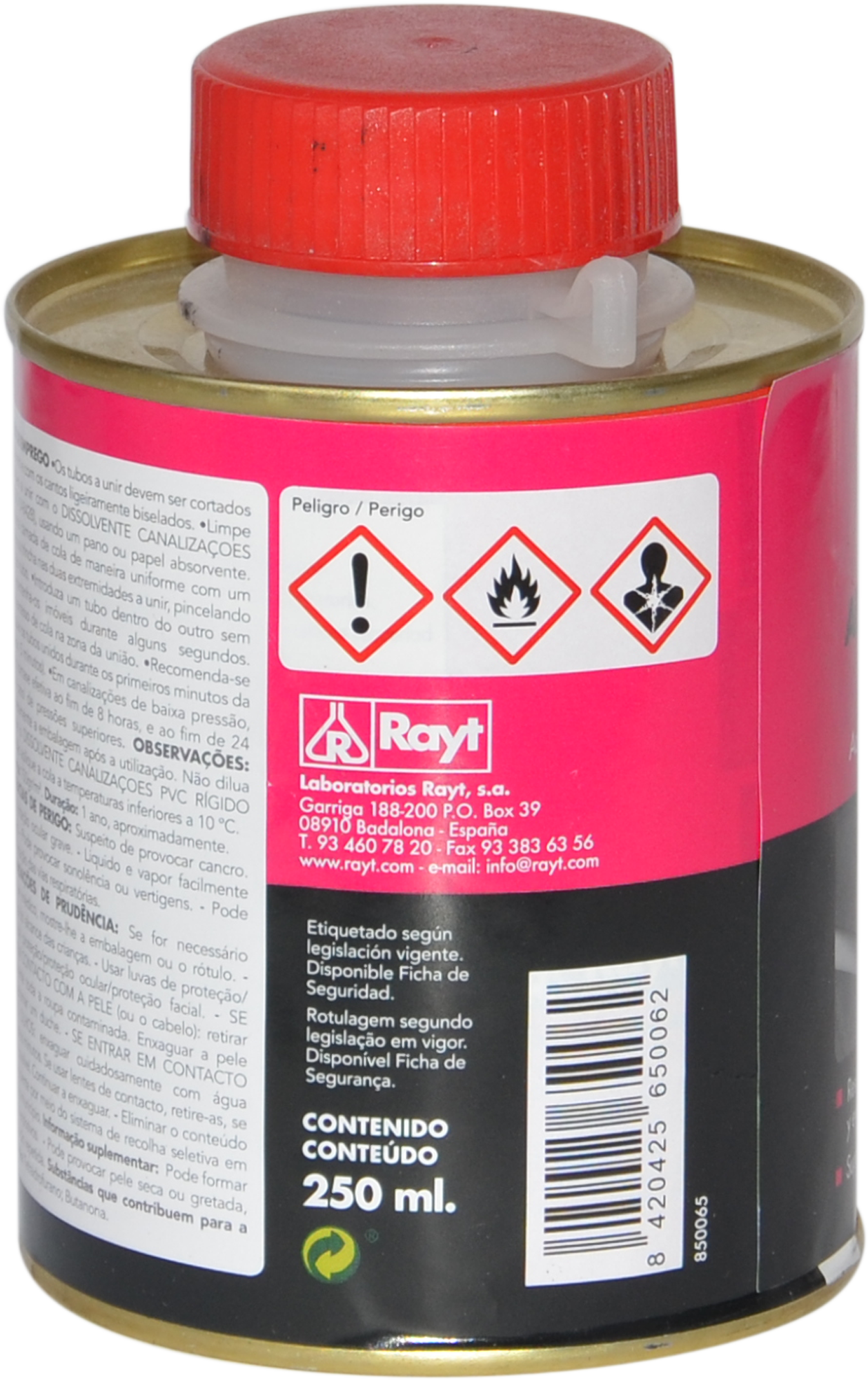 Adhesivo PVC NOVOPREN 250 ml con pincel - 2