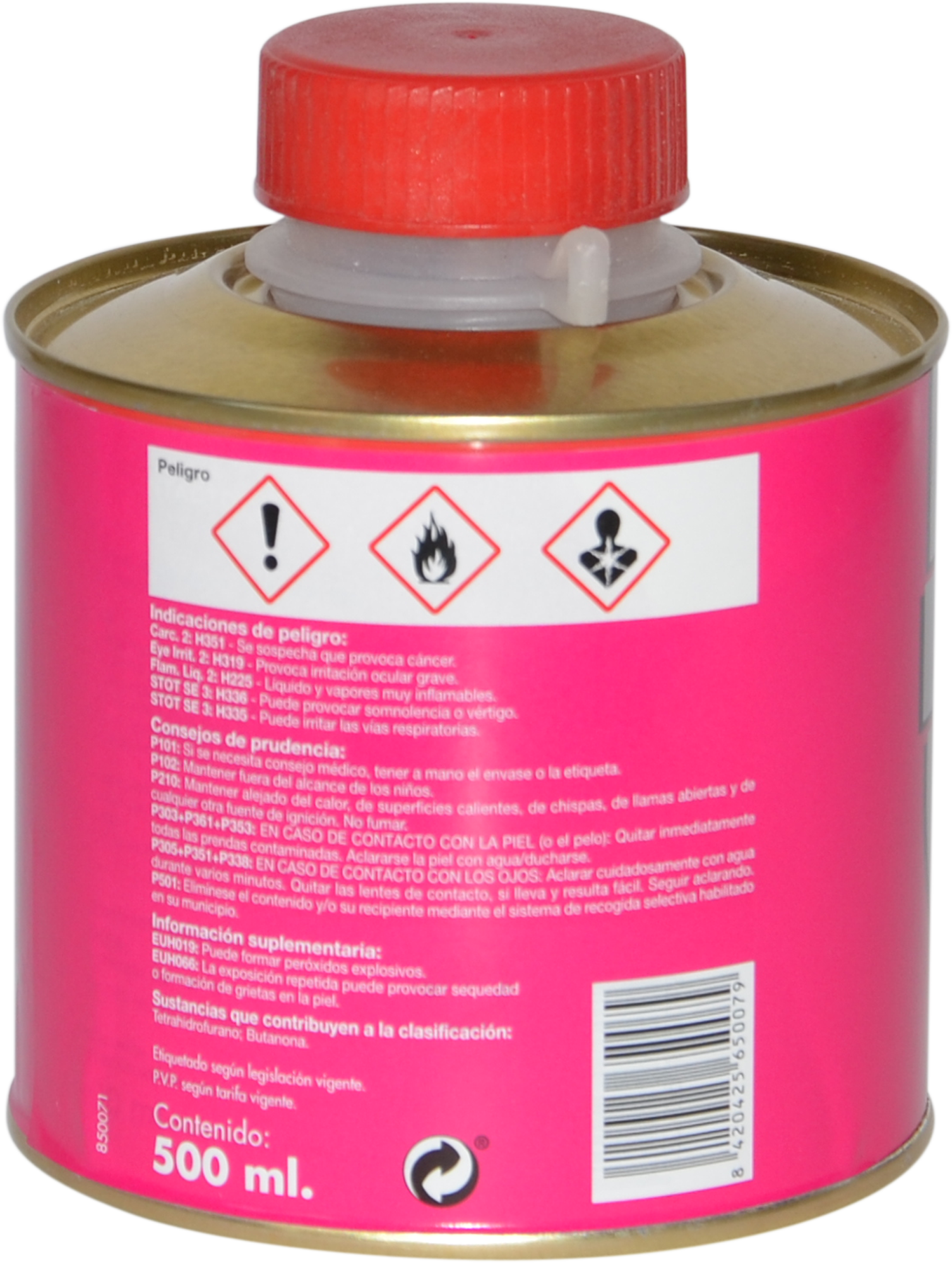 Adhesivo PVC NOVOPREN 500 ml con pincel - 2