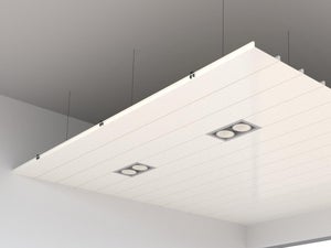 Placa de escayola 20 mm lisa para techo desmontable al mejor precio