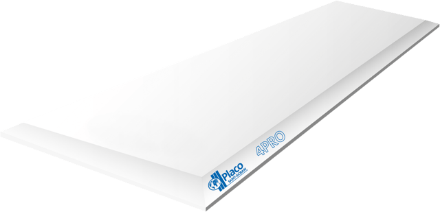 Placa Cartón-Yeso laminado 4PRO 2000X1200X13 mm