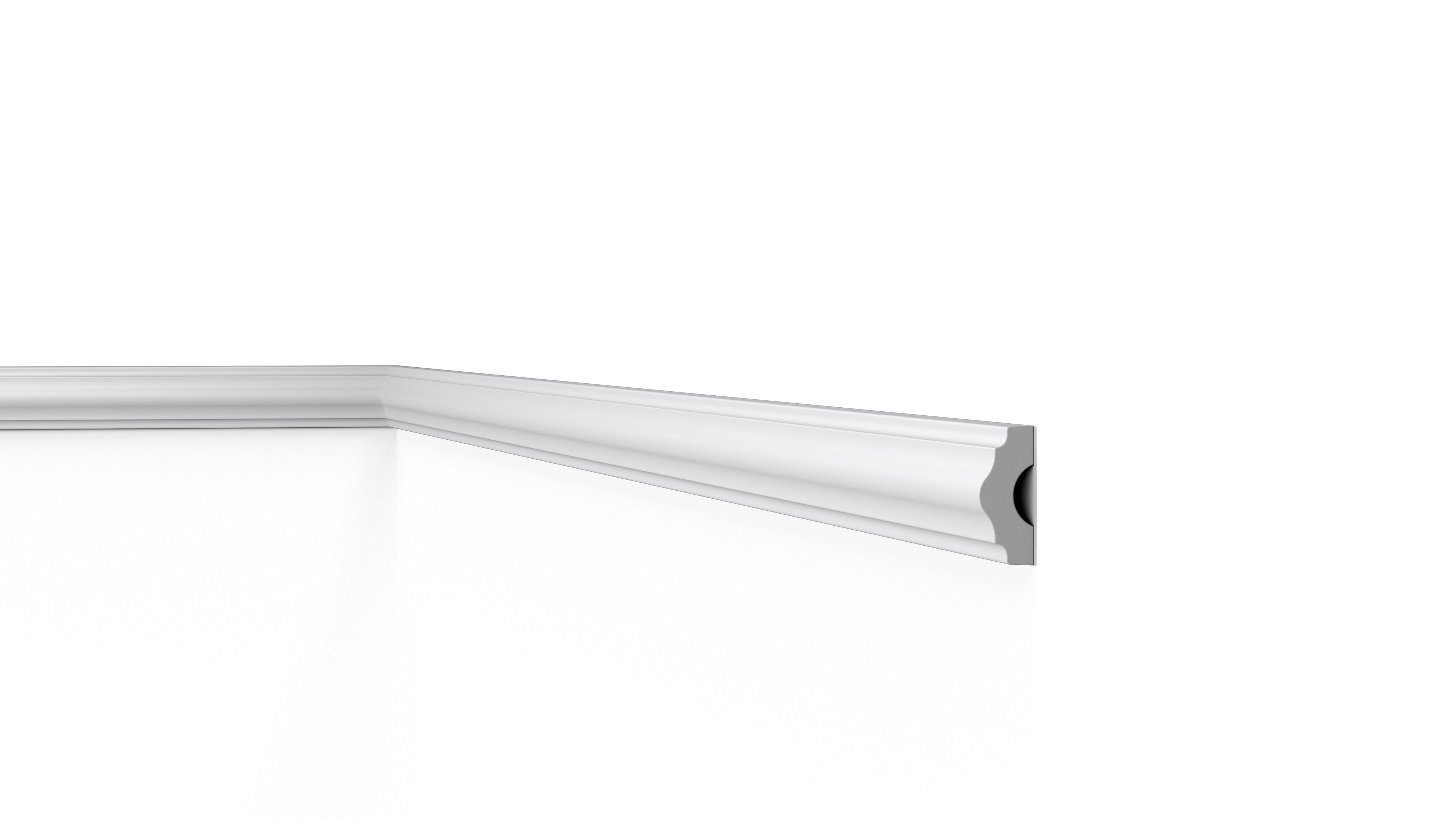Guardasilla HDPS (pared) WALLSTYL® WL3 38X16X2000 mm - 4