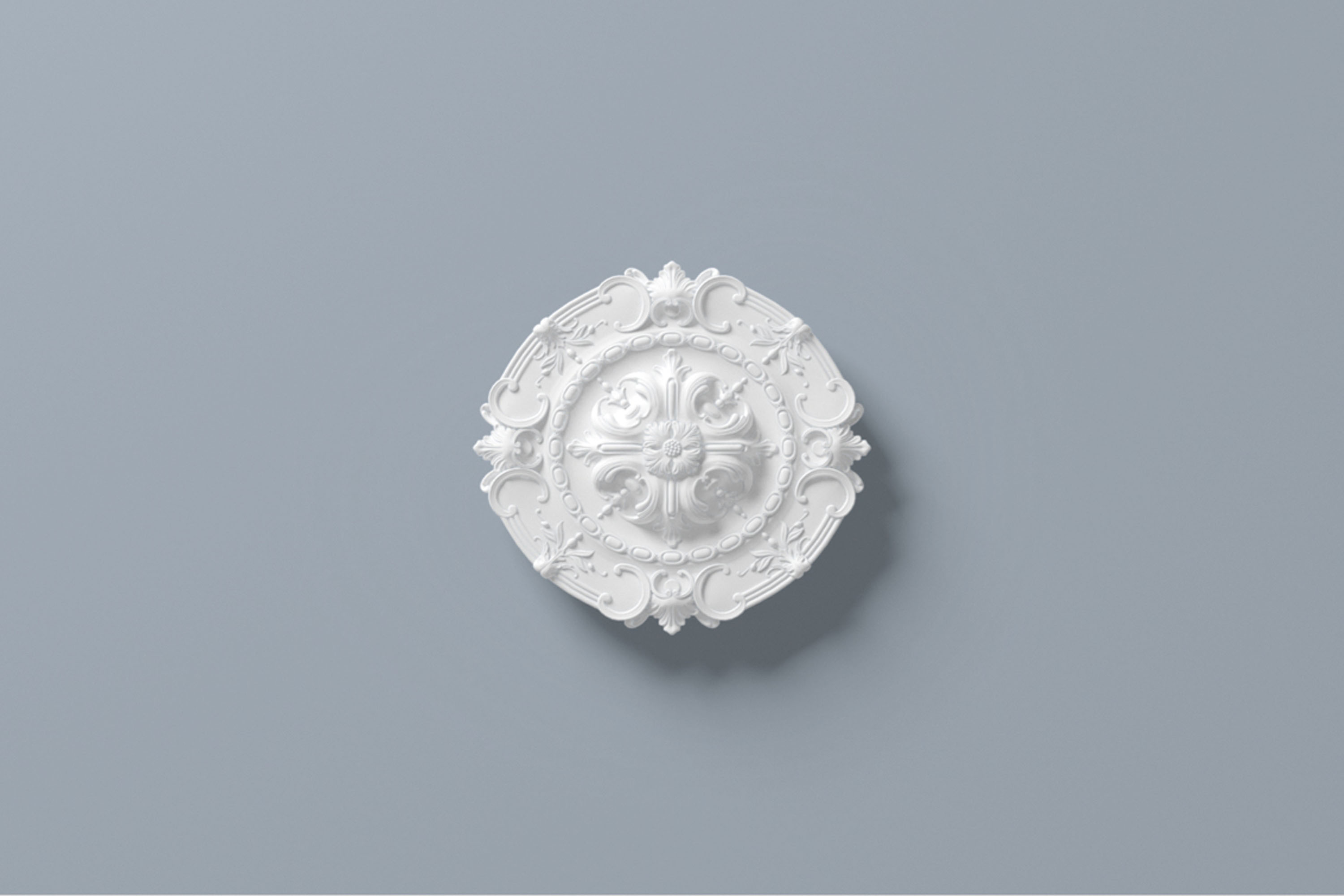 Rosetón pu (techo) arstyl® r6 ø 420 mm