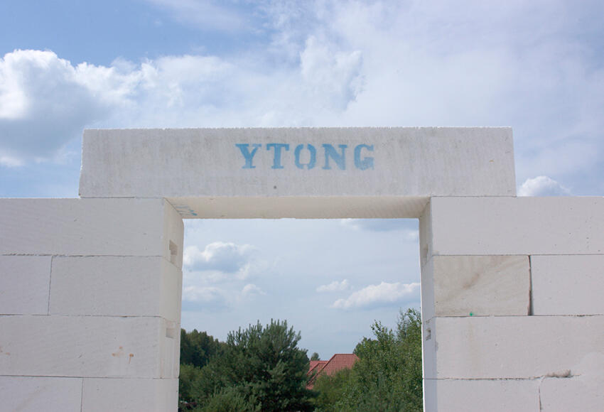 Bloque de hormigón celular YTONG 7x50x62,5 cm - 5