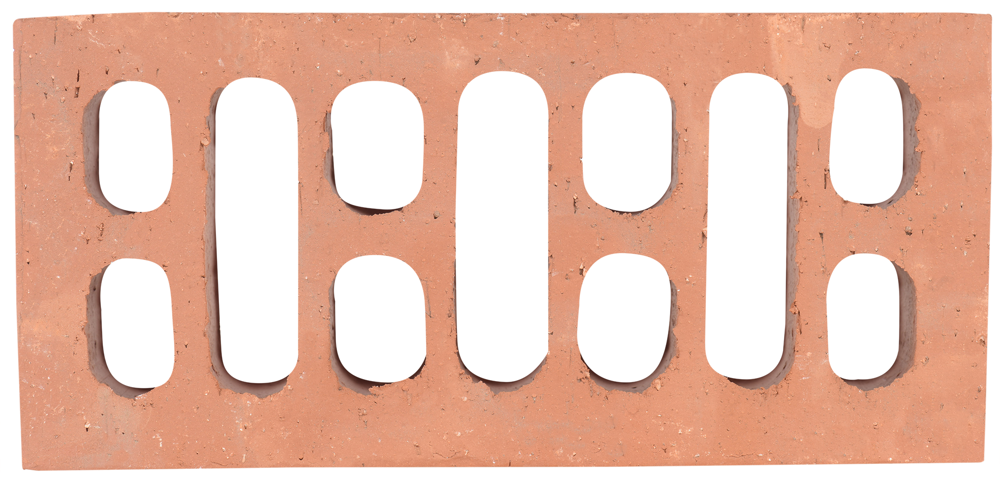 Ladrillo cara vista rojo raspado hidrófugo 11,6x4,8x24 cm - 4