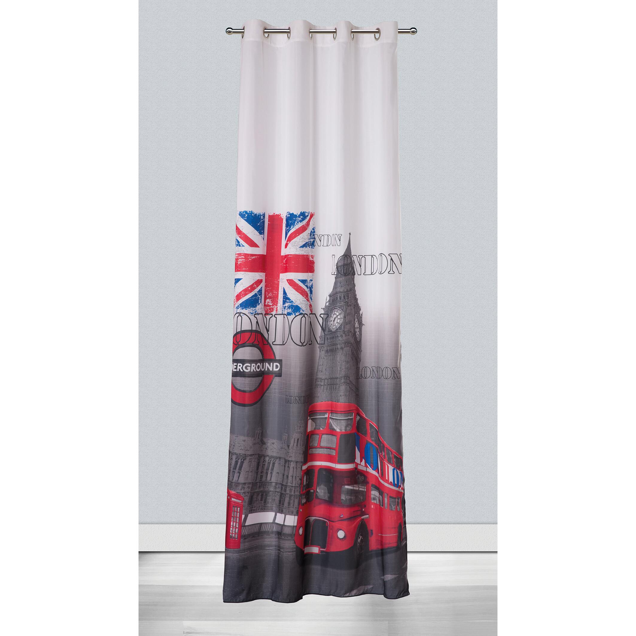 Tenda Metropolitan London multicolore, occhiello 140x280 cm - 3