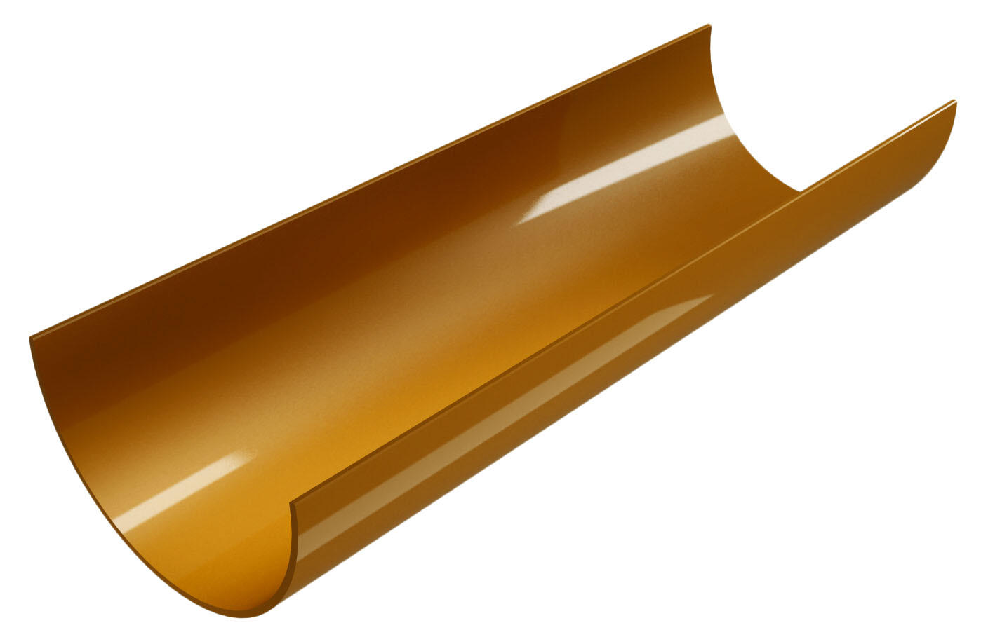 Canalón PVC redondo 120mm x 3m terracota | Leroy Merlin