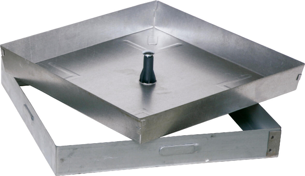 Registro en acero galvanizado 43x43x43cm