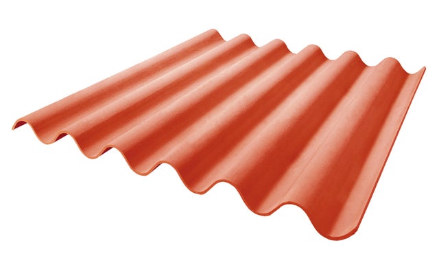 Placa de fibrocemento Granonda rustica 110x200x0,6 cm